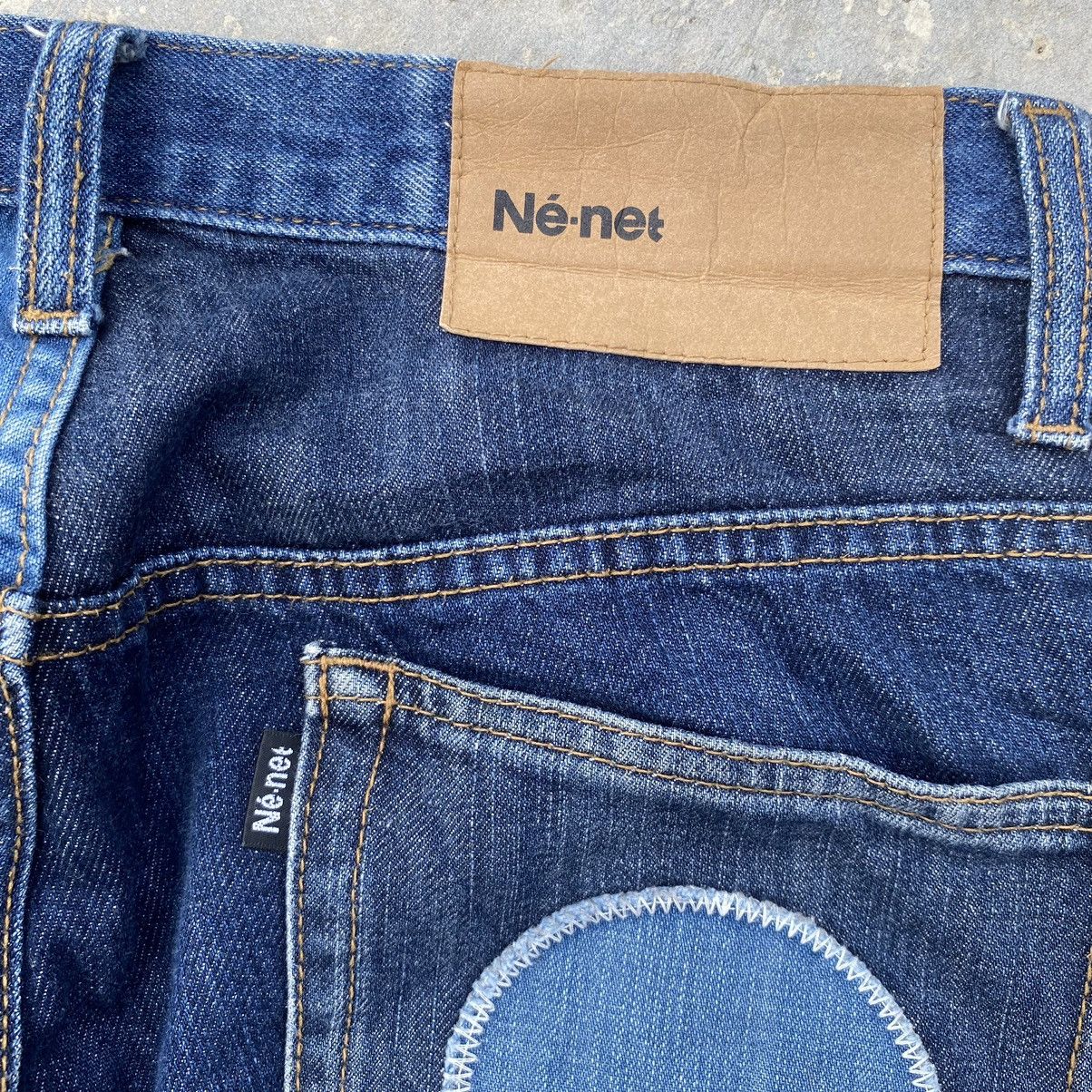 Issey Miyake × Japanese Brand × Ne-Net vintage ne-net patchwork jeans Size US 31 - 18 Thumbnail