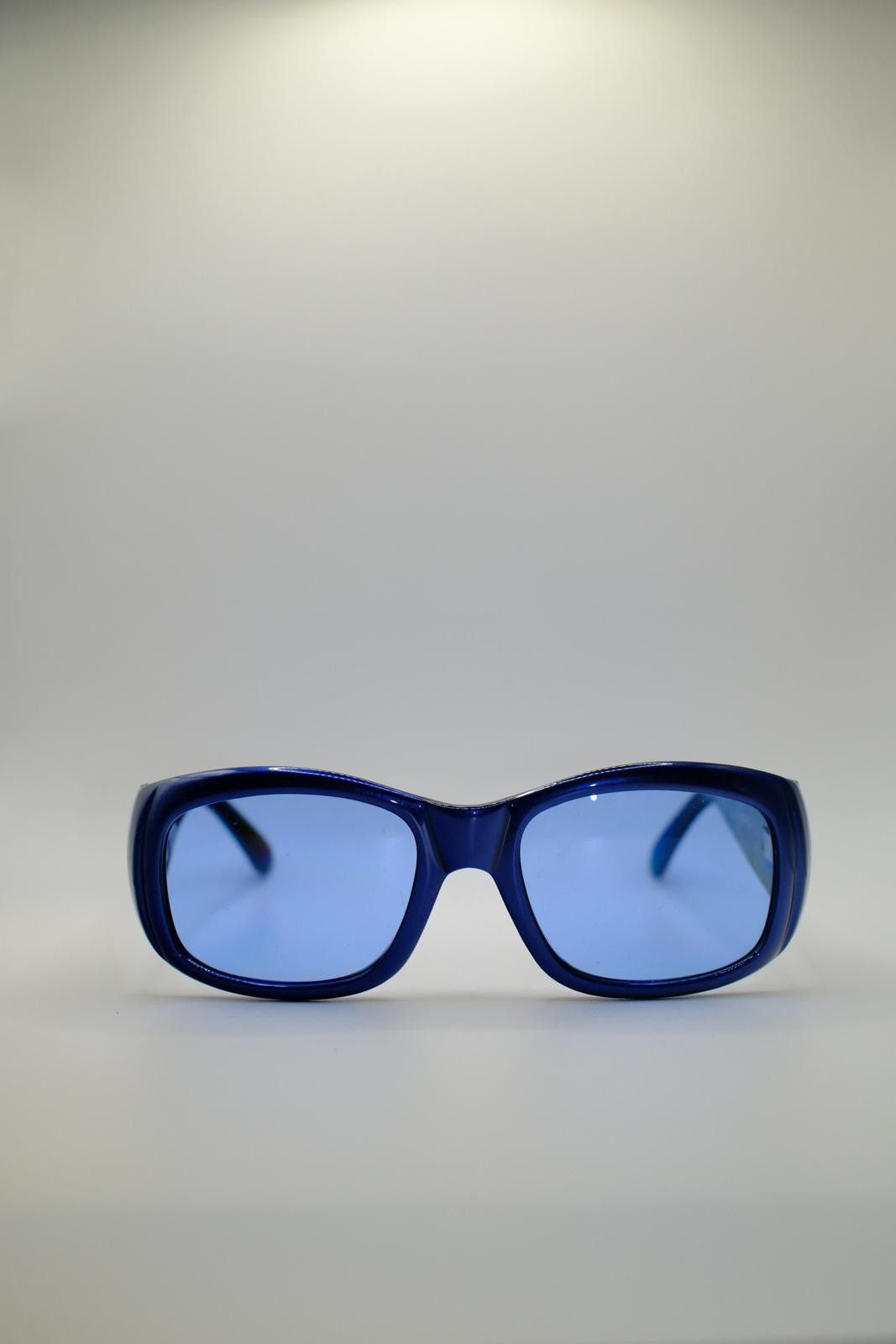 TED LAPIDUS 2000' Lazi Big Frame Midnight Blue Sunglasses Size ONE SIZE - 1 Thumbnail