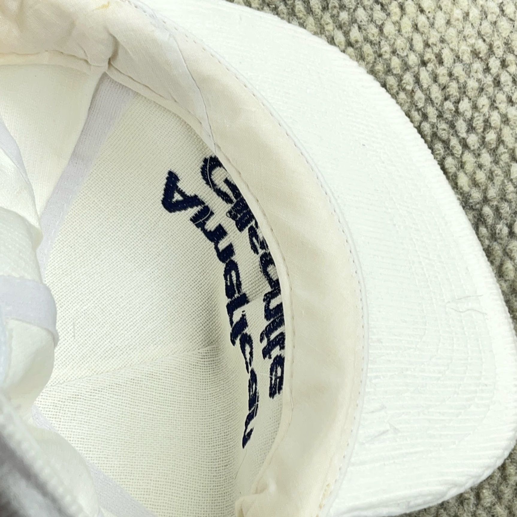 Vintage Vintage American Gilsonite Corduroy Trucker Hat Snapback Men Adjustable White 90s Retro Casual Size ONE SIZE - 6 Thumbnail