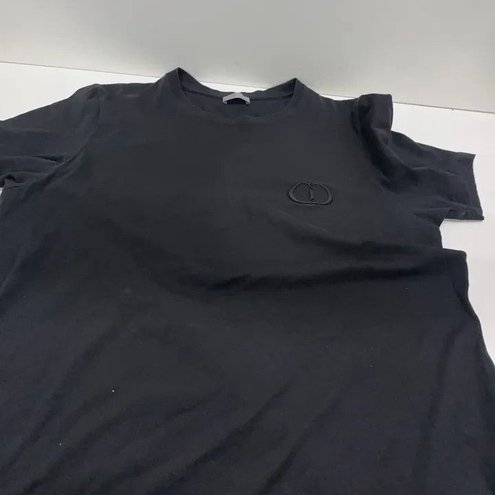 Dior Dior Dior Logo Embroidered Casual Short Sleeve T-Shirt 007 Size US XL / EU 56 / 4 - 9 Thumbnail