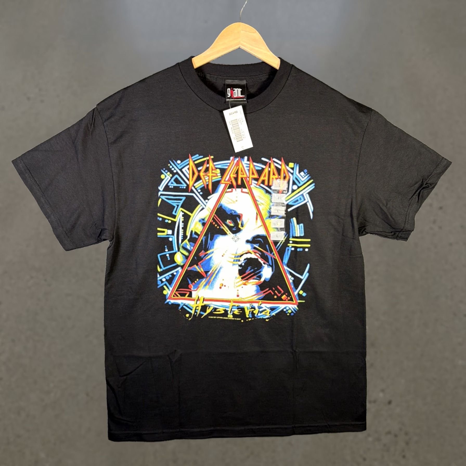 Band Tees × Giant × Vintage Vintage 90s Def Leppard Adrenalize 7 