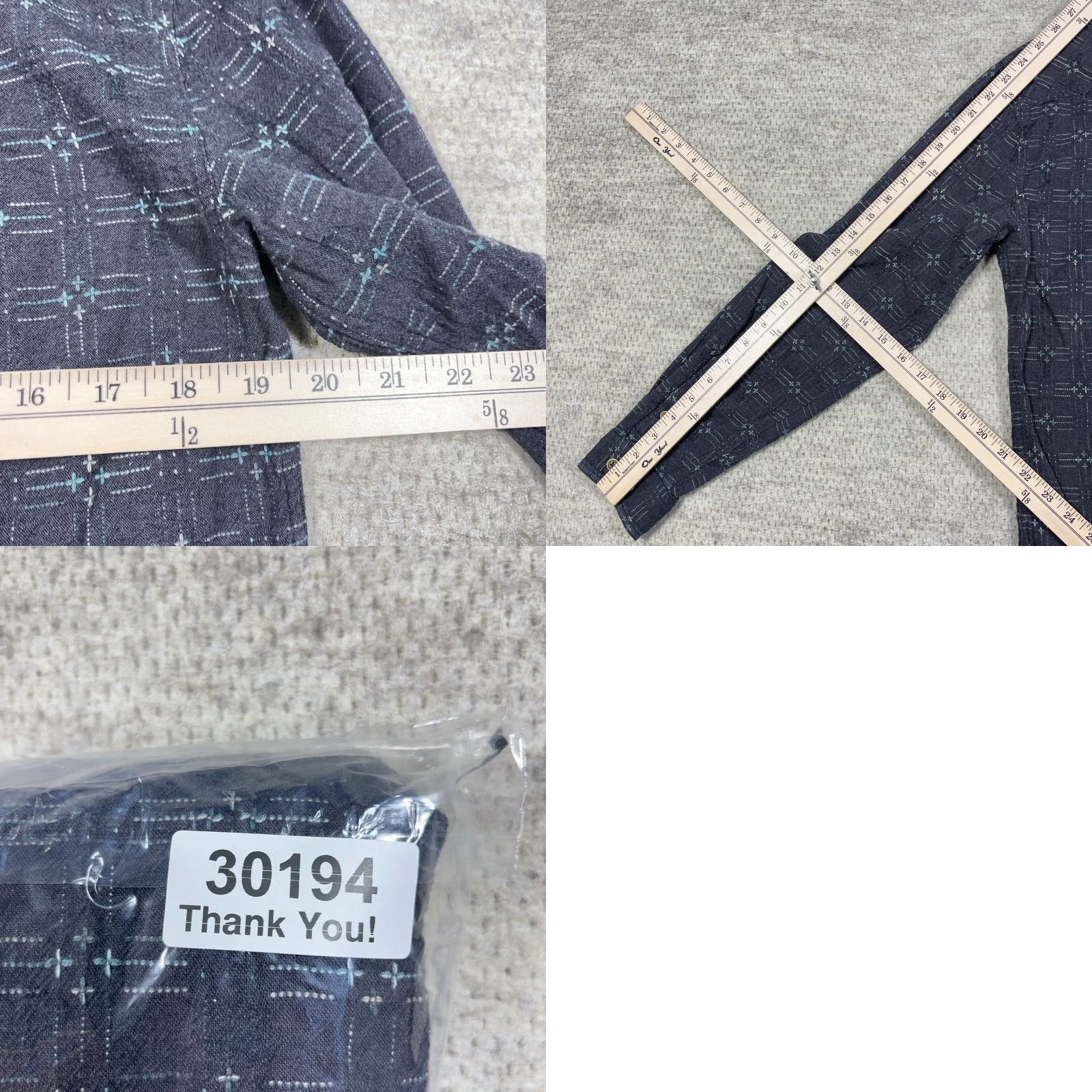 Carbon2Cobalt Carbon 2 Cobalt Shirt Men S Blue Plaid Button-Up Cam P Flannel Lot Of 2 Size US S / EU 44-46 / 1 - 9 Thumbnail