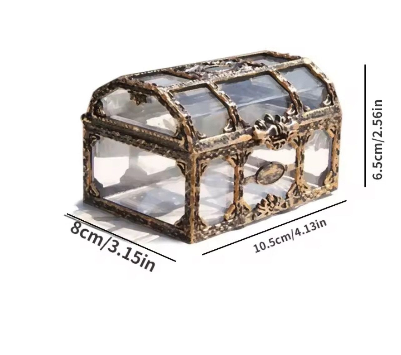 Other Transparent Pirate Treasure Box Size ONE SIZE - 2 Thumbnail