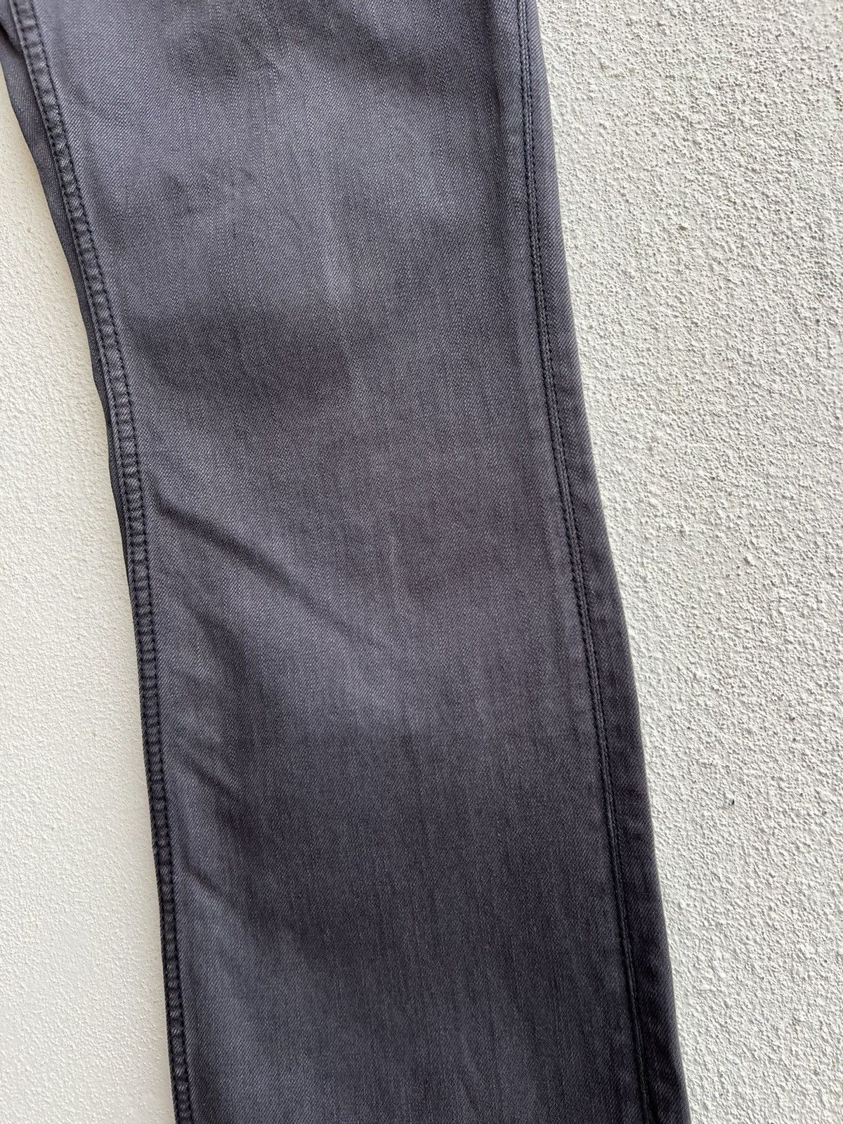 Nicole Club Vintage Nicole Club FM Distress Waxed Bootcut Pant Size US 31 - 12 Thumbnail