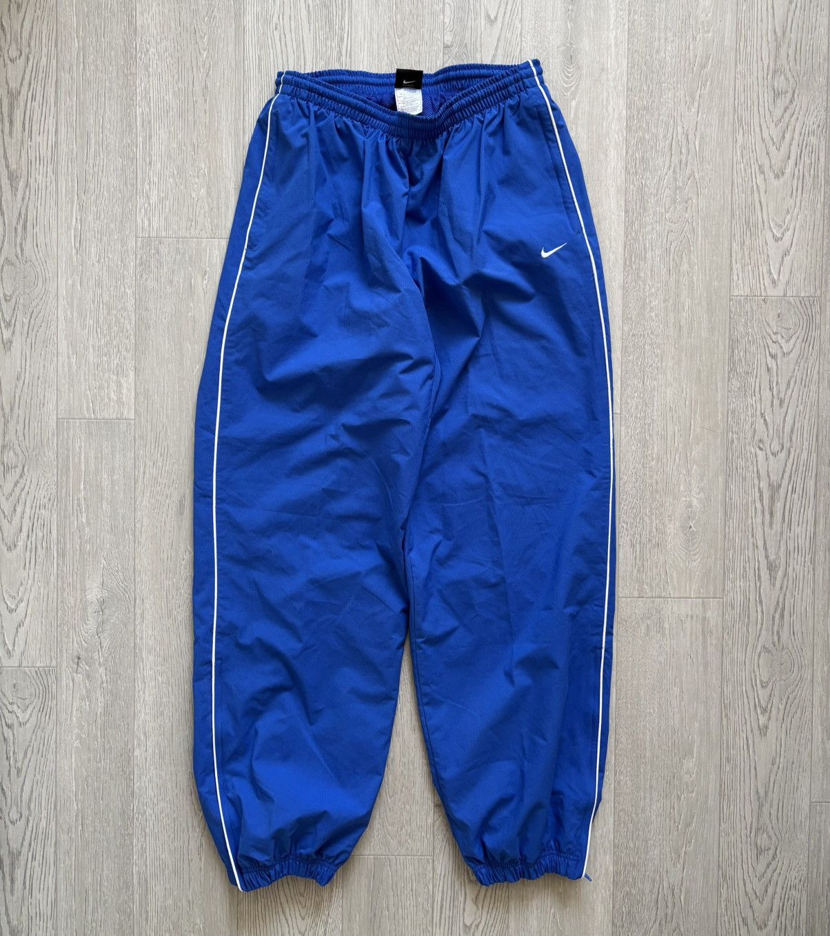 90s Nike Team Nylon Track Pants Baggy Fit