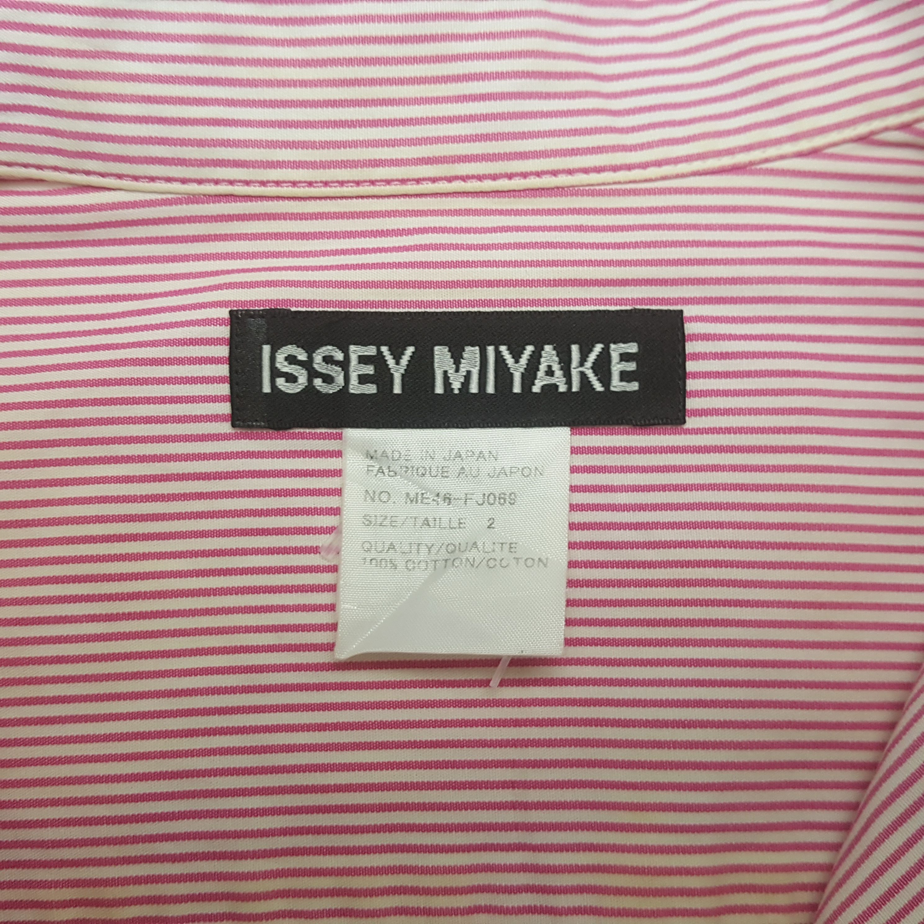 Issey Miyake Issey Miyake Japanese Designer Shirt C294N73 Size US L / EU 52-54 / 3 - 6 Thumbnail