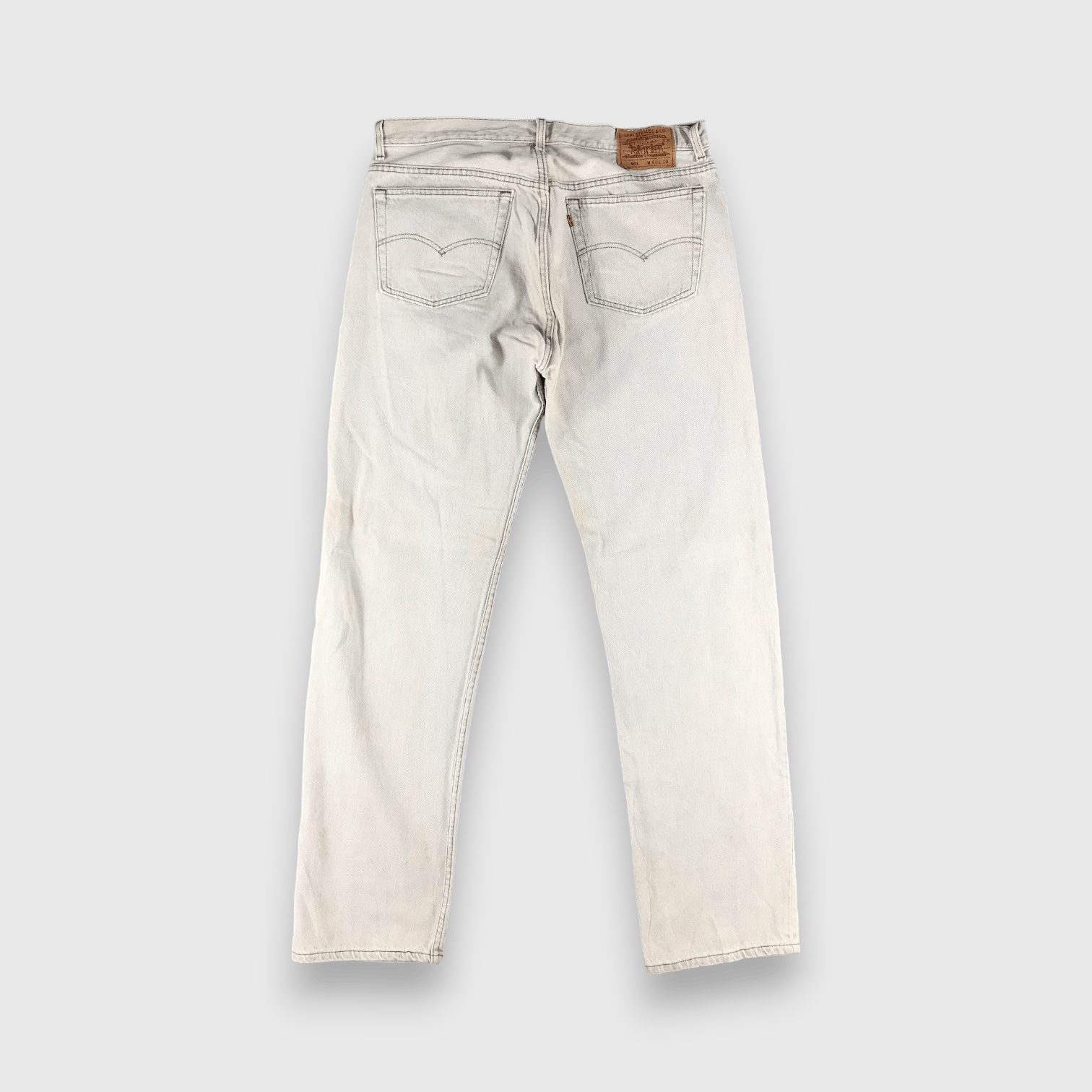 Levi's Vintage 90s Light Wash Levis 501 Jeans-J2523 Size US 39 - 2 Thumbnail