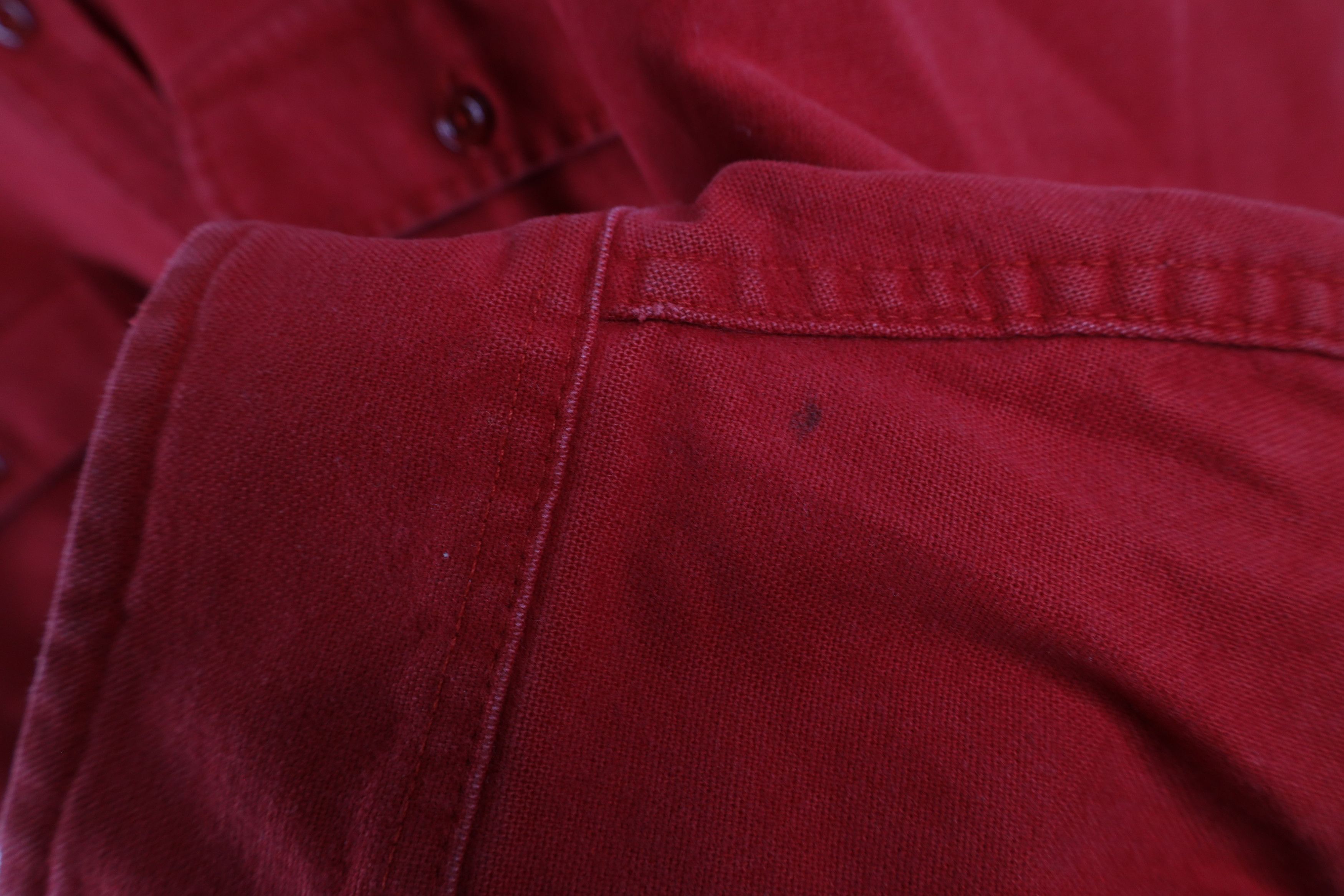 Vintage × Woolrich Woolen Mills Vintage 70s Woolrich Chamois Cloth Collared Button Shirt USA Size US XXL / EU 58 / 5 - 9 Thumbnail