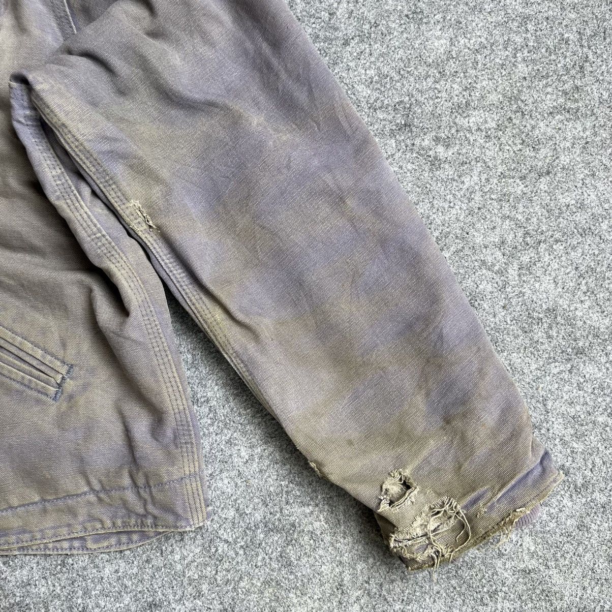 Carhartt × Vintage Vintage Faded Carhartt Detroit Hooded Jacket Size US M / EU 48-50 / 2 - 10 Thumbnail
