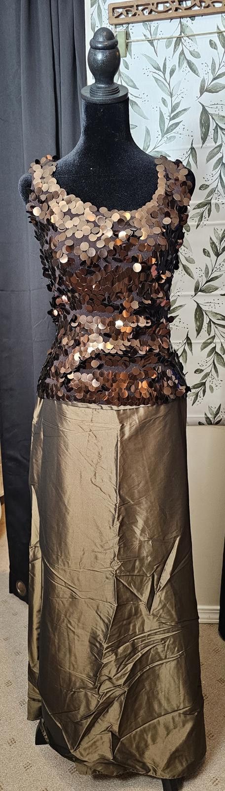Other Adrienne Vittadini Dress Brown Womens Size XS 2-Piece Size XS / US 0-2 / IT 36-38 - 3 Thumbnail