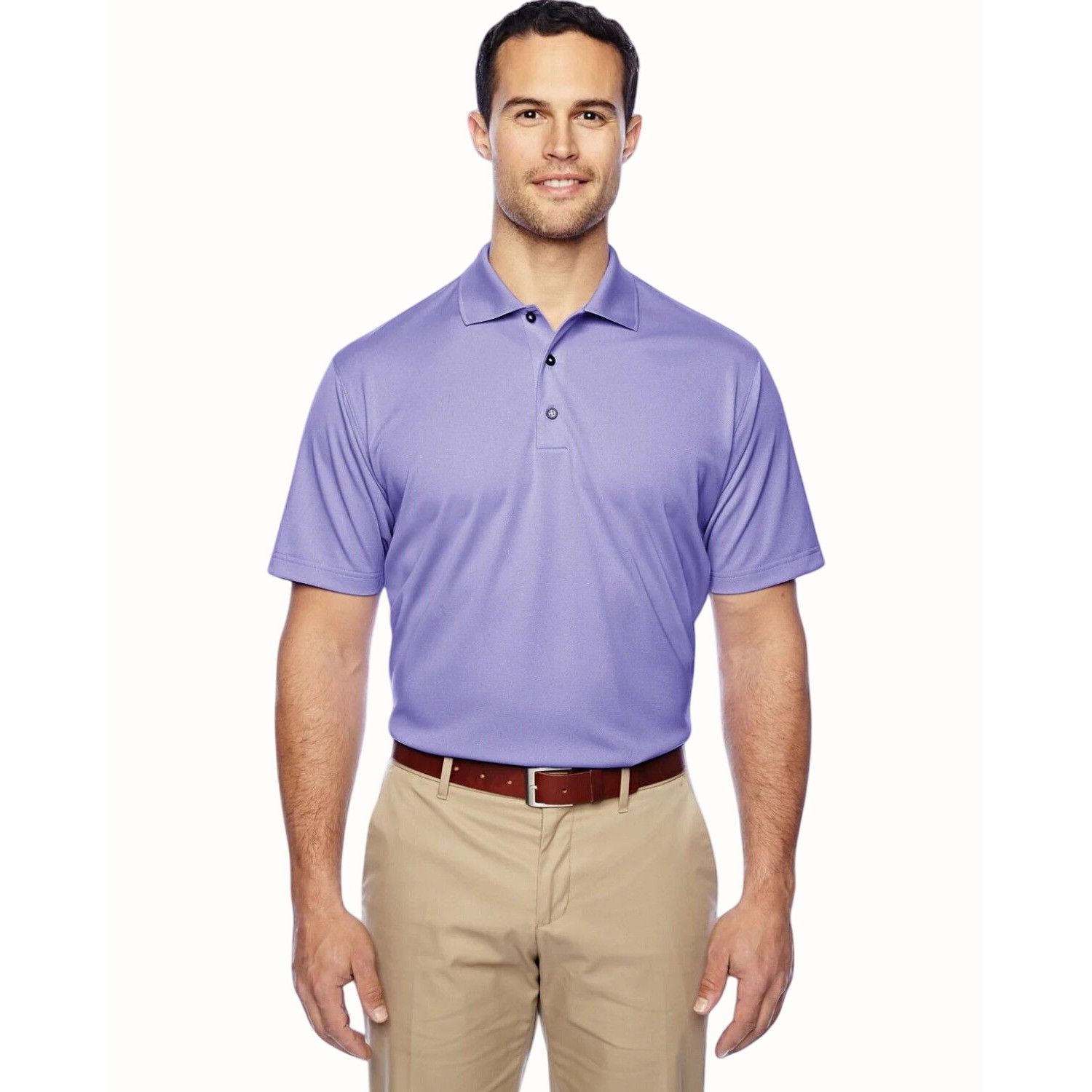 Adidas Adidas Golf Climalite Purple Short Sleeve Polo NEW Small Size US S / EU 44-46 / 1 - 1 Thumbnail