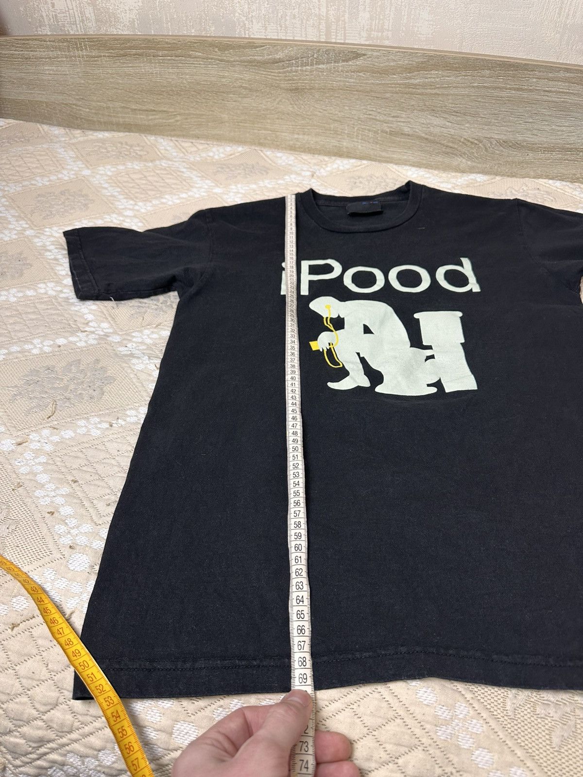 Apple 🔥 Vintage Apple Y2K ADULT iPood Funny Logo Tee Steve Jobs Size US L / EU 52-54 / 3 - 12 Thumbnail