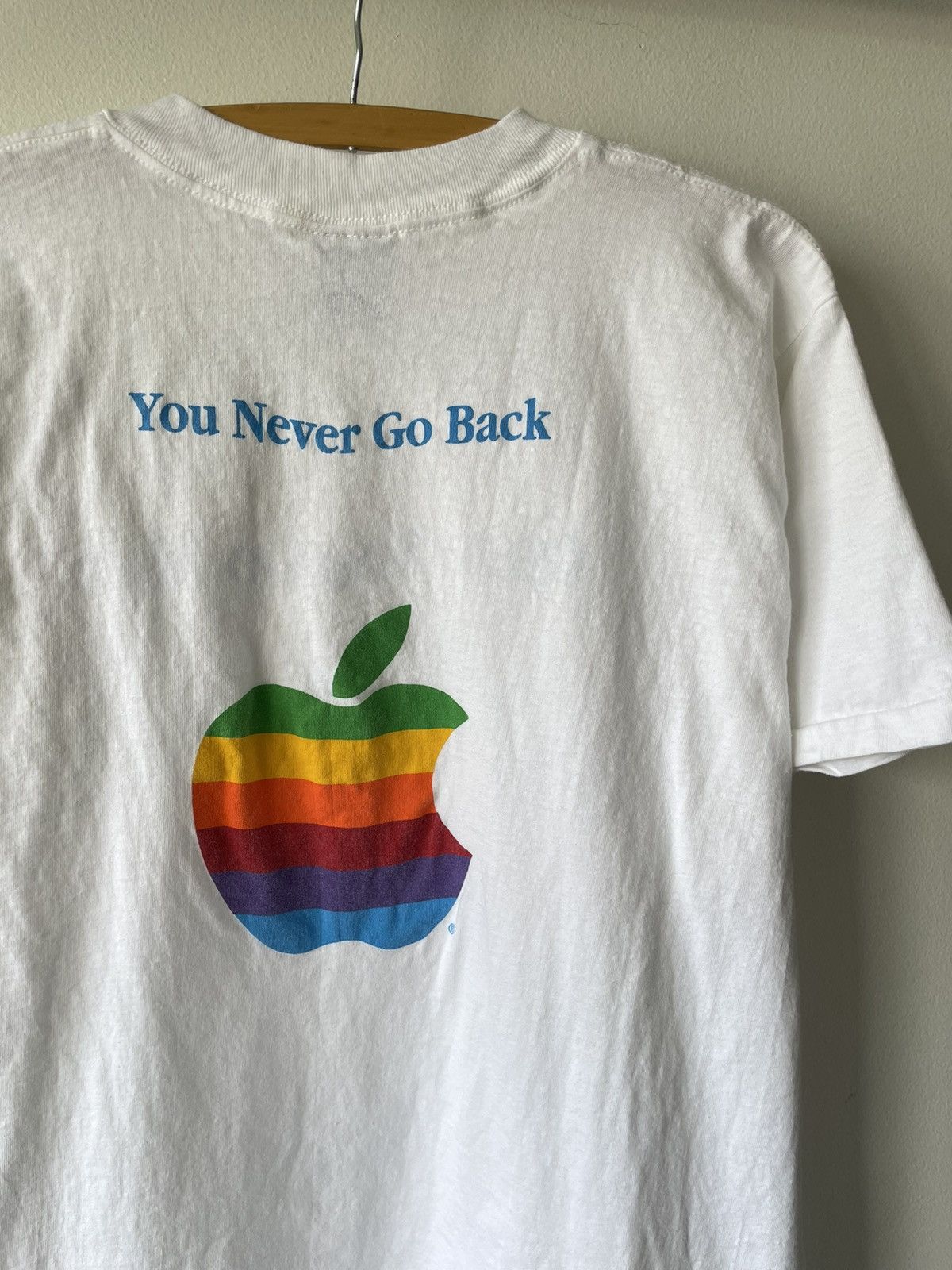 Apple Vintage 90s Apple Once You Go Mac tee Size US XL / EU 56 / 4 - 2 Thumbnail