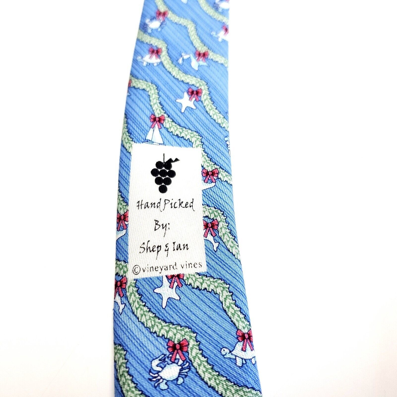 Vineyard Vines Vineyard Vines Martha's Vineyard Shep Ian Christmas Sea Life Size ONE SIZE - 3 Thumbnail