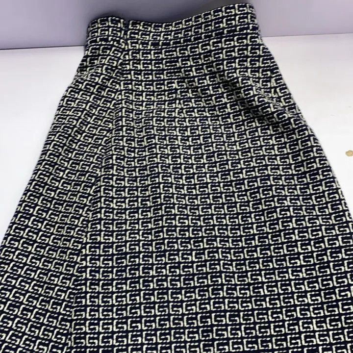 Other Gucci Checked High-Waisted Midi Skirt-2507 Size 35" - 6 Thumbnail
