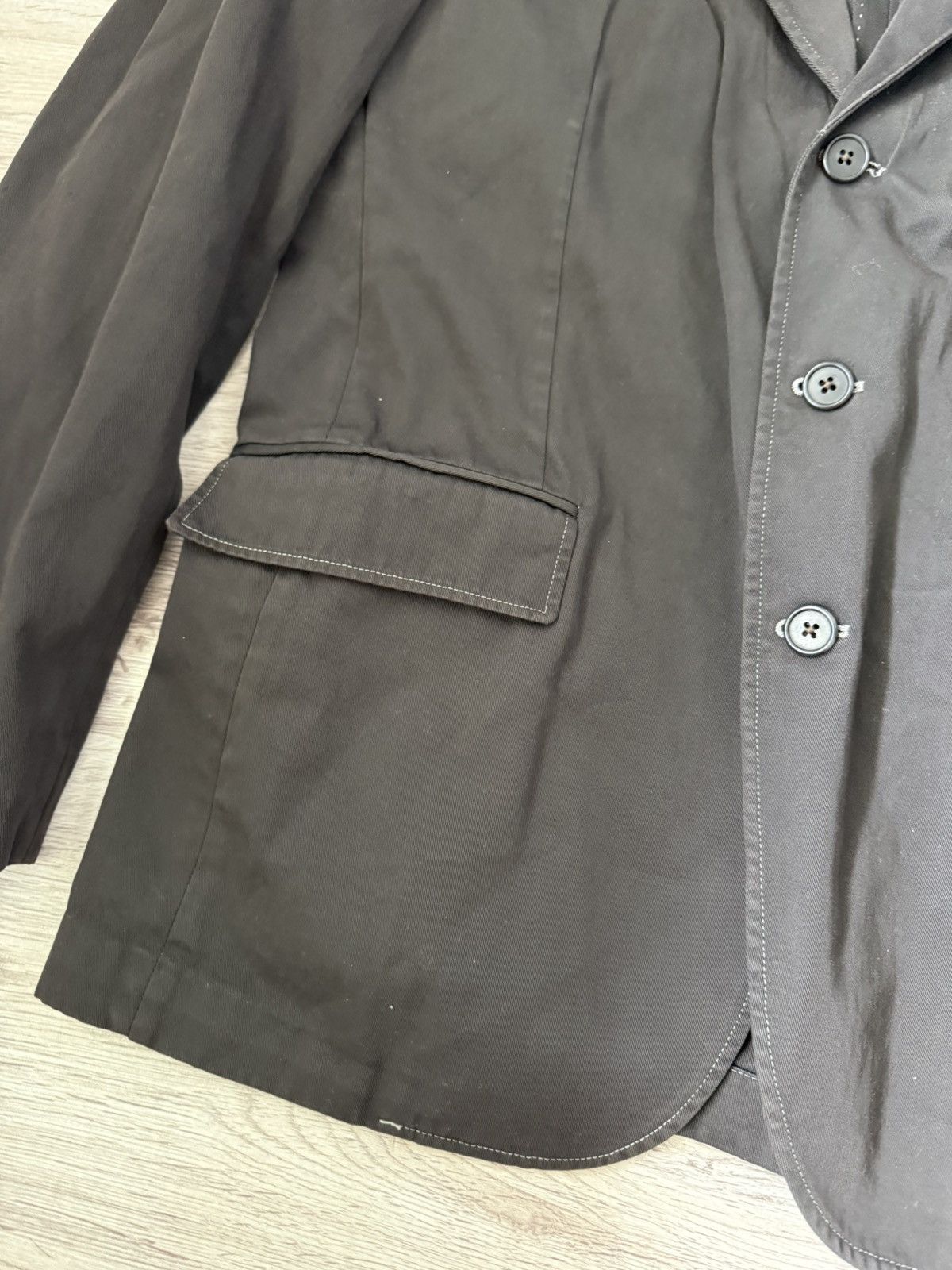 Polo Ralph Lauren Ralph Lauren Brown Blazer Made in Italy Cotton Jacket 42R Size 42R - 6 Thumbnail