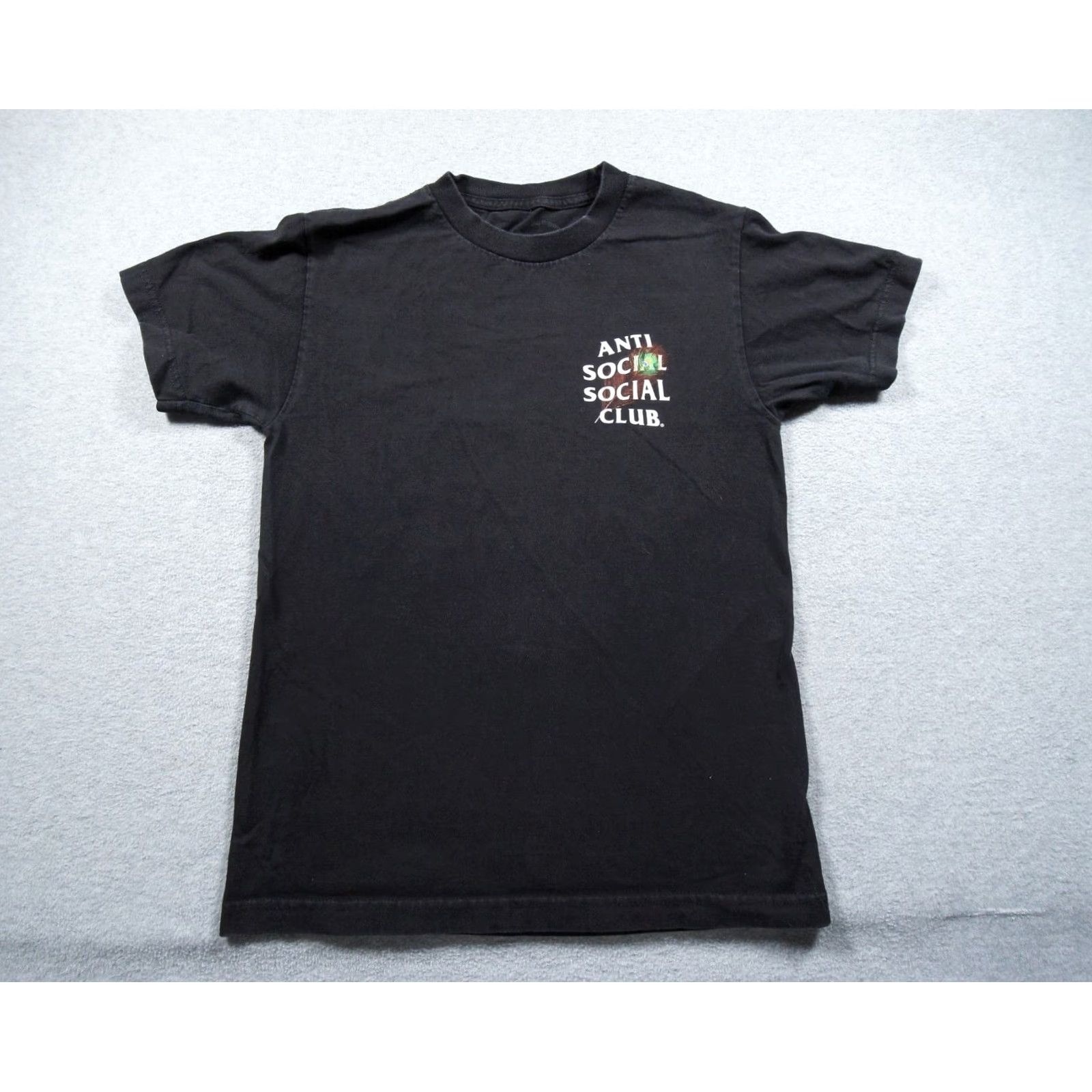 Anti Social Social Club Anti Social Social Club Shirt Mens Small Black Streetwear Graphic Tee Crewneck Size US S / EU 44-46 / 1 - 3 Thumbnail