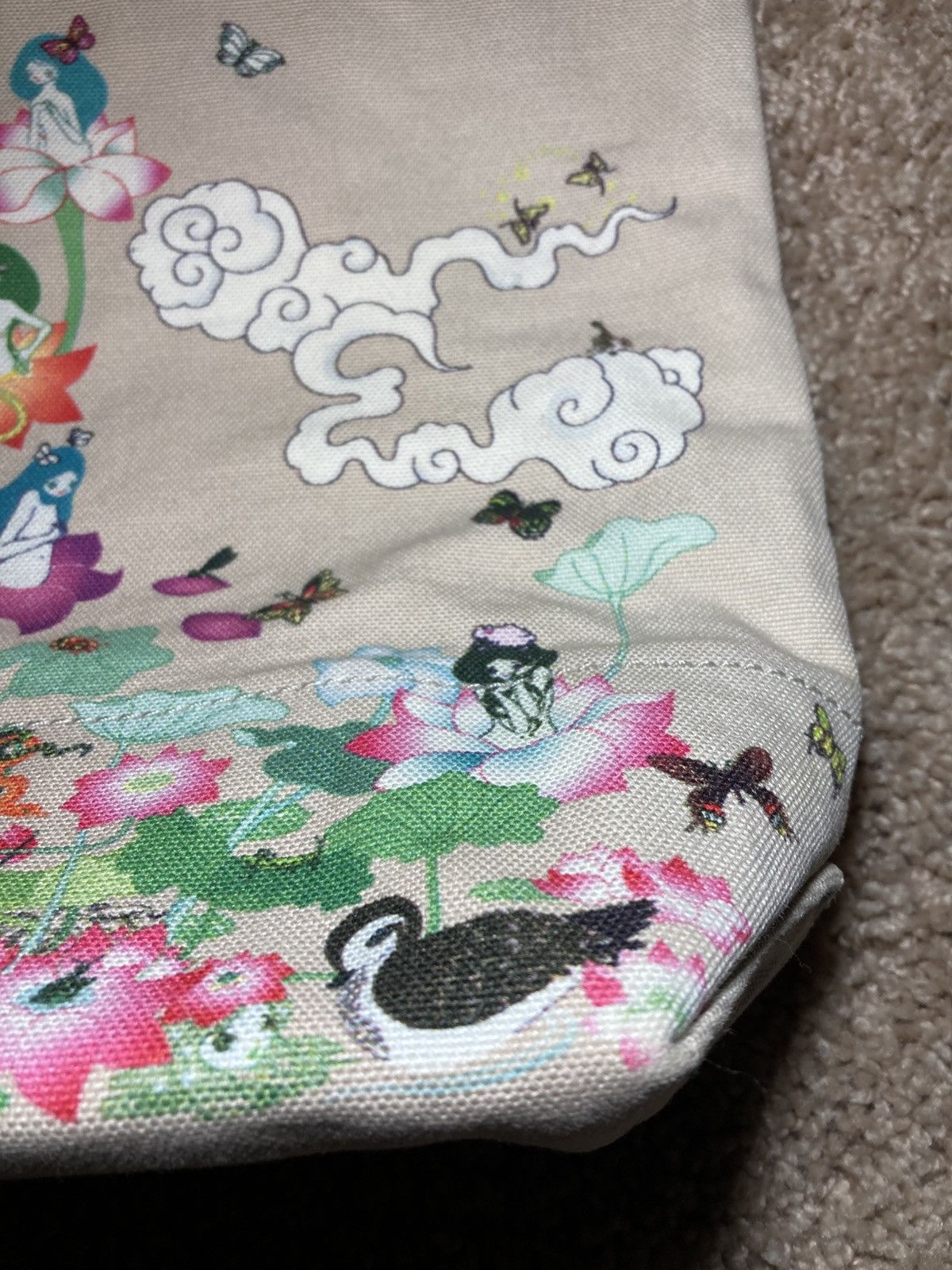 Issey Miyake AW04 Issey Miyake Takashi Murakami Chiho Aoshima Art Bag 90s Size ONE SIZE - 3 Thumbnail