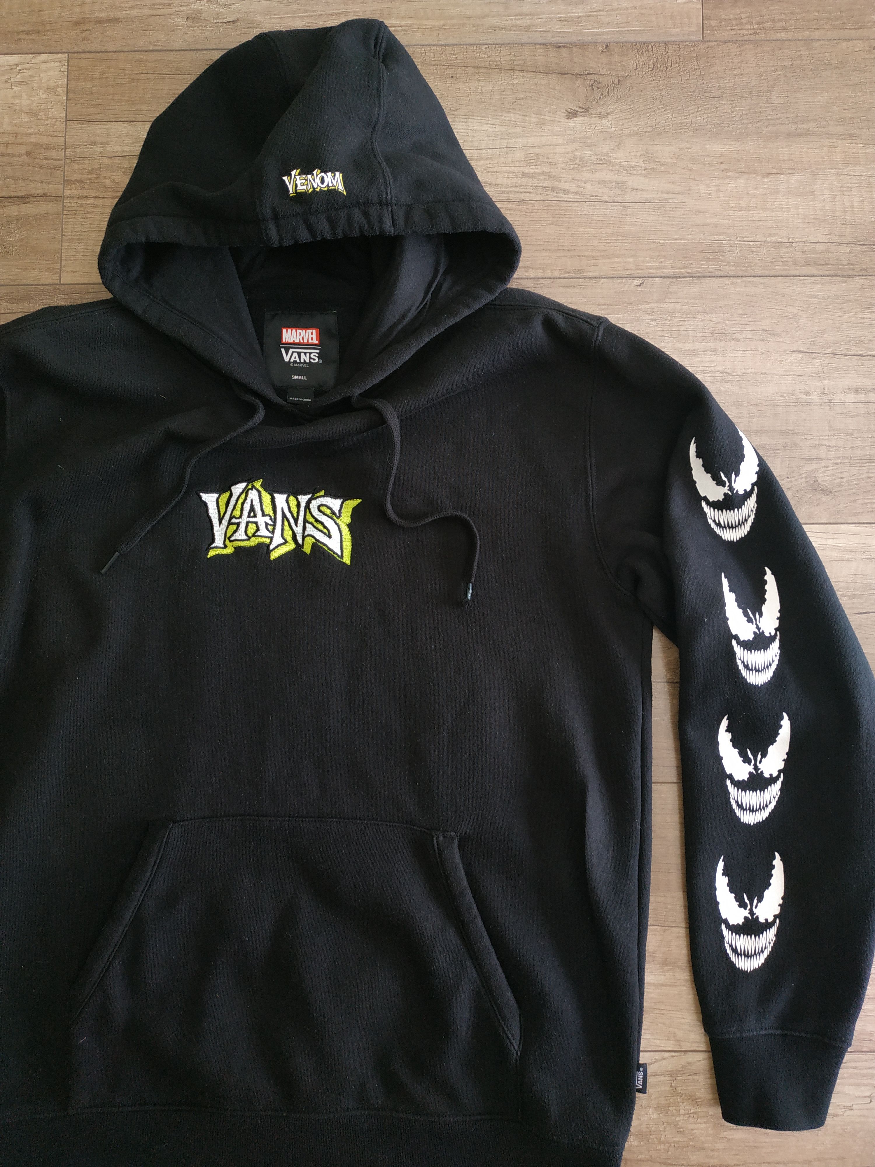 Vans x shop marvel hoodie