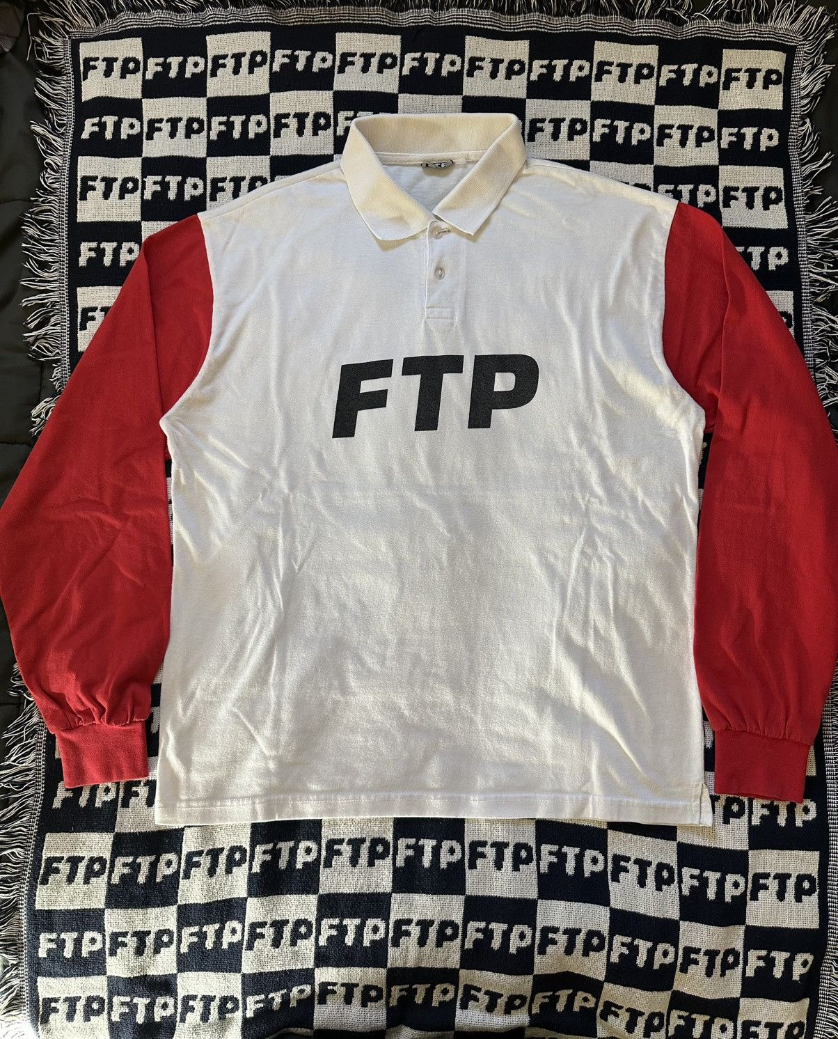 Fuck The Population FTP RUGBY POLO Size US L / EU 52-54 / 3 - 1 Thumbnail