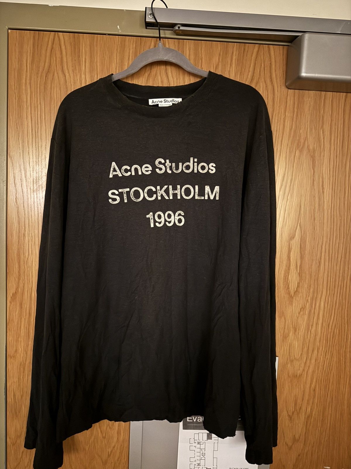 Acne Studios Acne Studios Stockholm 1996 Long sleeve T shirt size