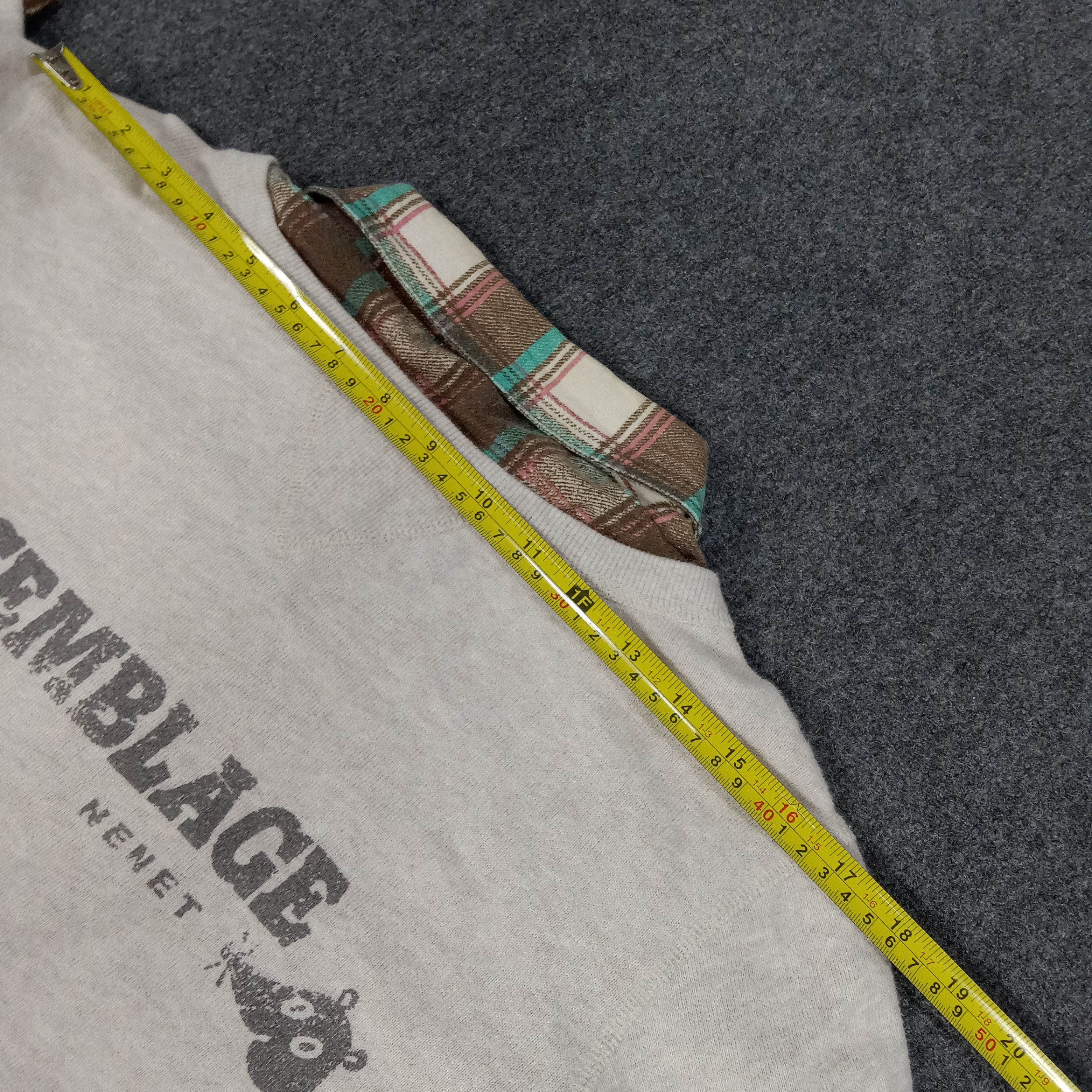 Issey Miyake × Ne-Net × Vintage Assemblage Nenet by Issey Miyake Japan Flannel Shirt Size US M / EU 48-50 / 2 - 8 Thumbnail