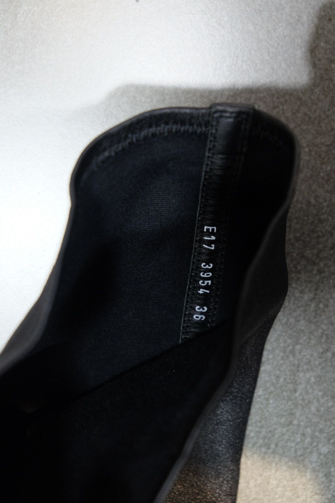 Rick Owens Rick Owens Leather Sock Boots Size US 5 / EU 37 - 4 Thumbnail
