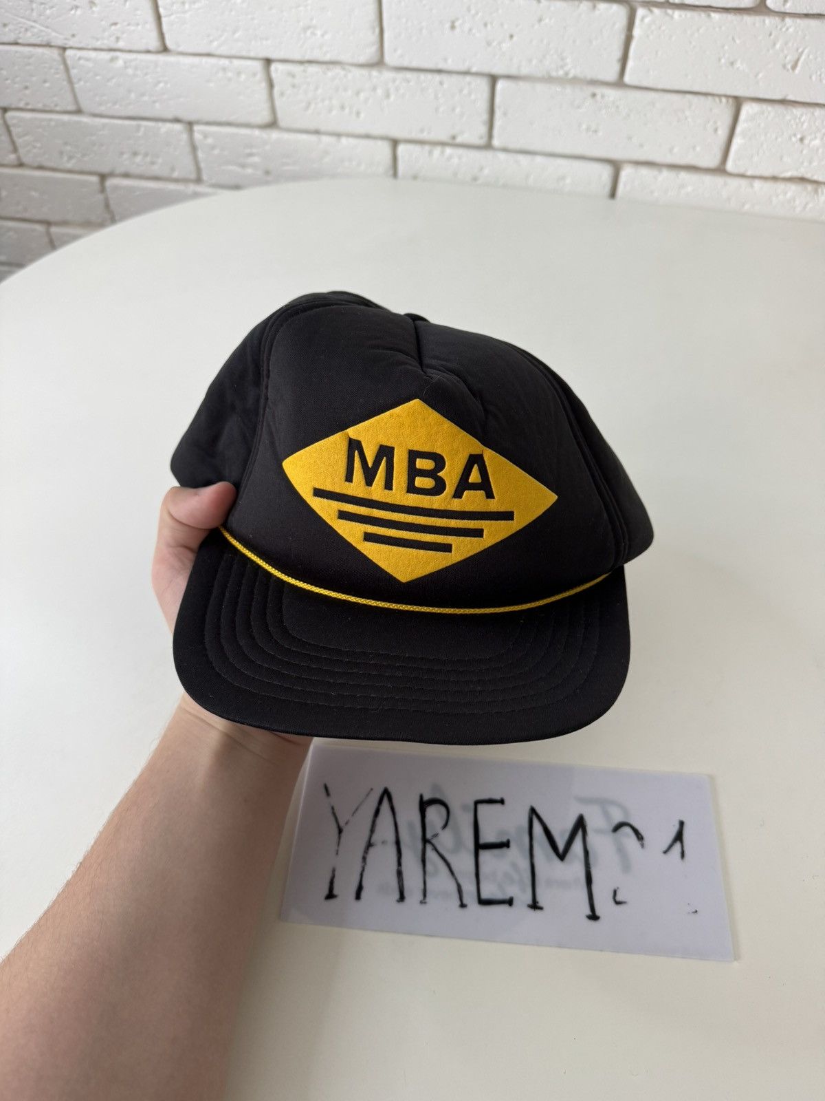 Vintage MBA vintage cap Size ONE SIZE - 2 Thumbnail