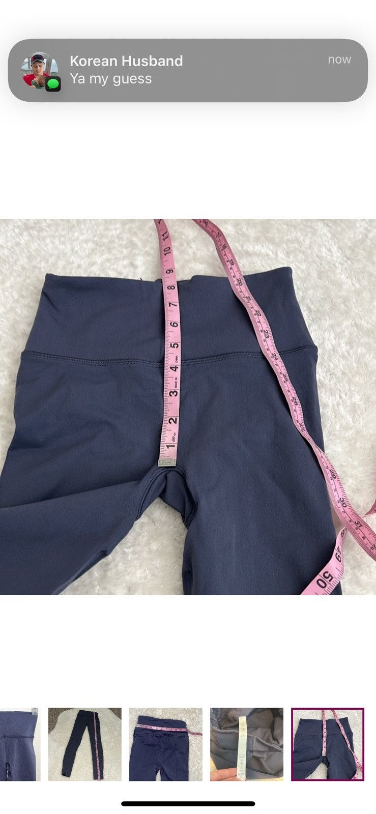 Lululemon Lululemon small enlighten tights leggings Size 27" / US 4 / IT 40 - 6 Thumbnail
