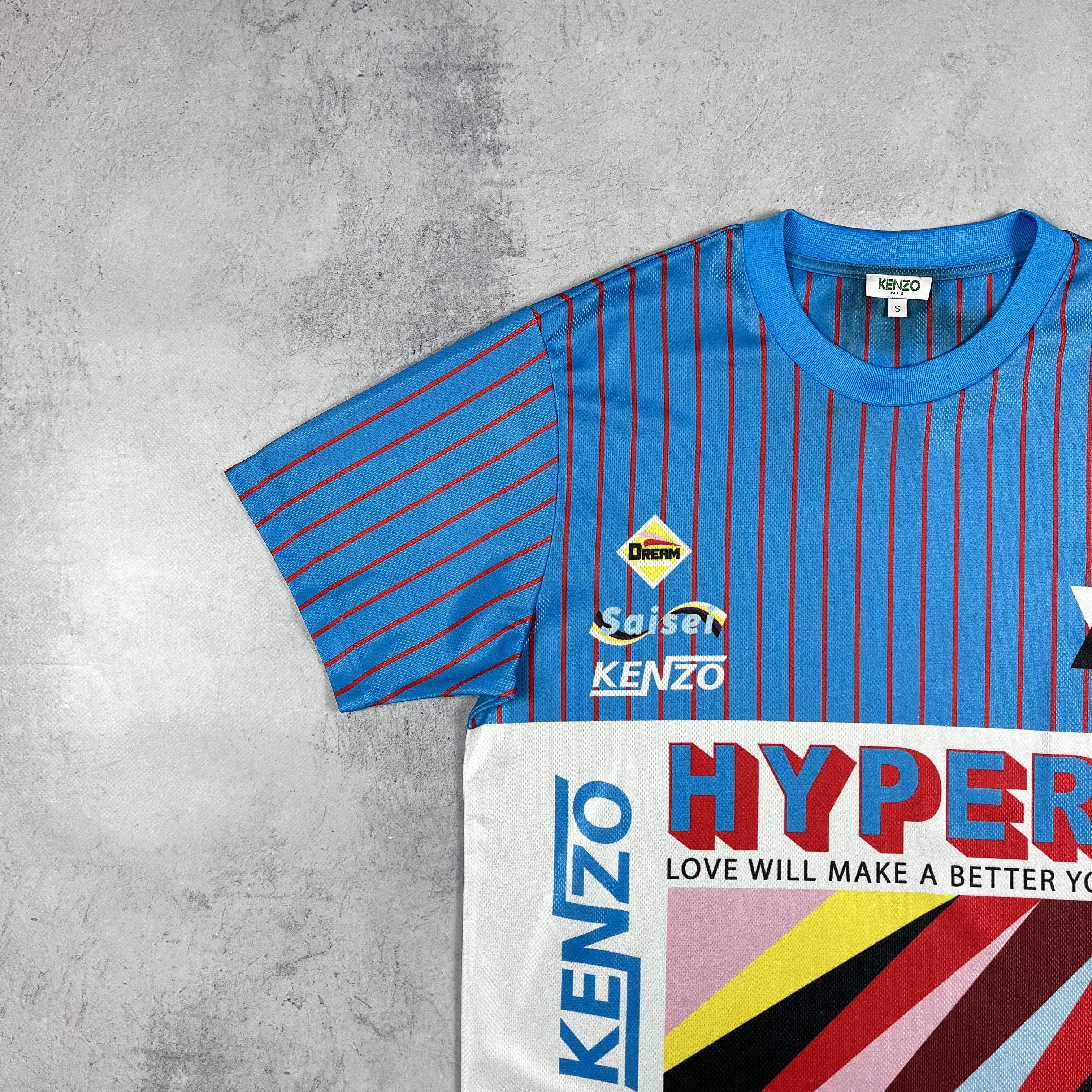 Kenzo Kenzo Stripped “Love Will Make A Better You” Jersey Shirt Size US S / EU 44-46 / 1 - 6 Thumbnail