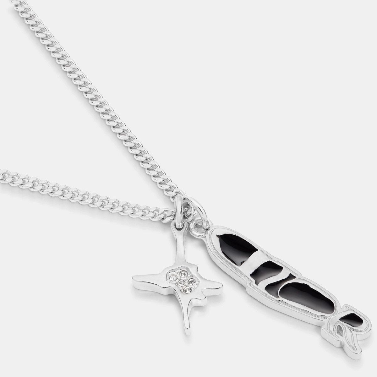 Dior o1bcso1str0126 Size:OS/Hamilton Pendant Necklace in Silver Size ONE SIZE - 2 Thumbnail