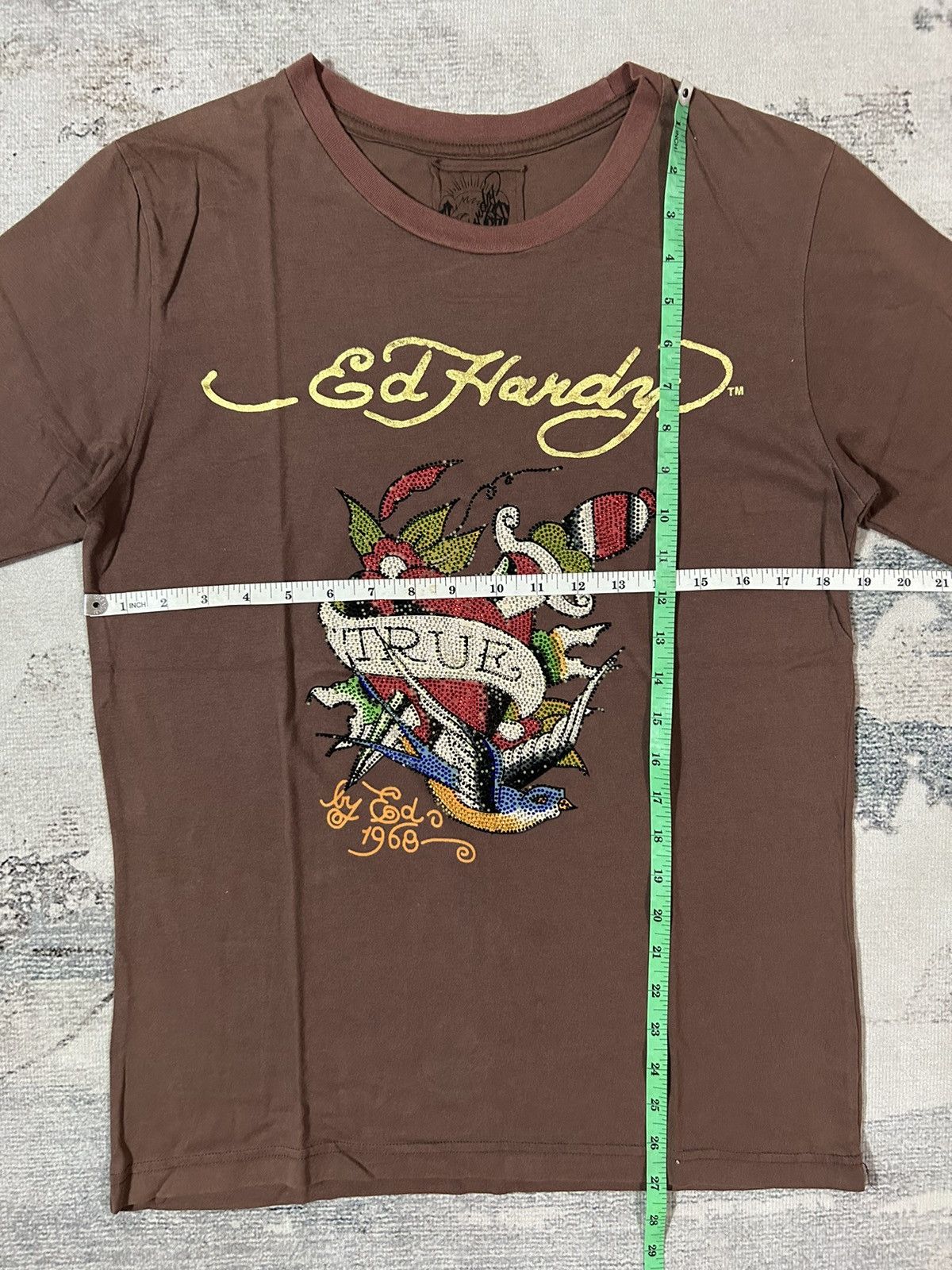 Ed Hardy Y2K Ed Hardy Skull Logo Tee Size US L / EU 52-54 / 3 - 7 Thumbnail