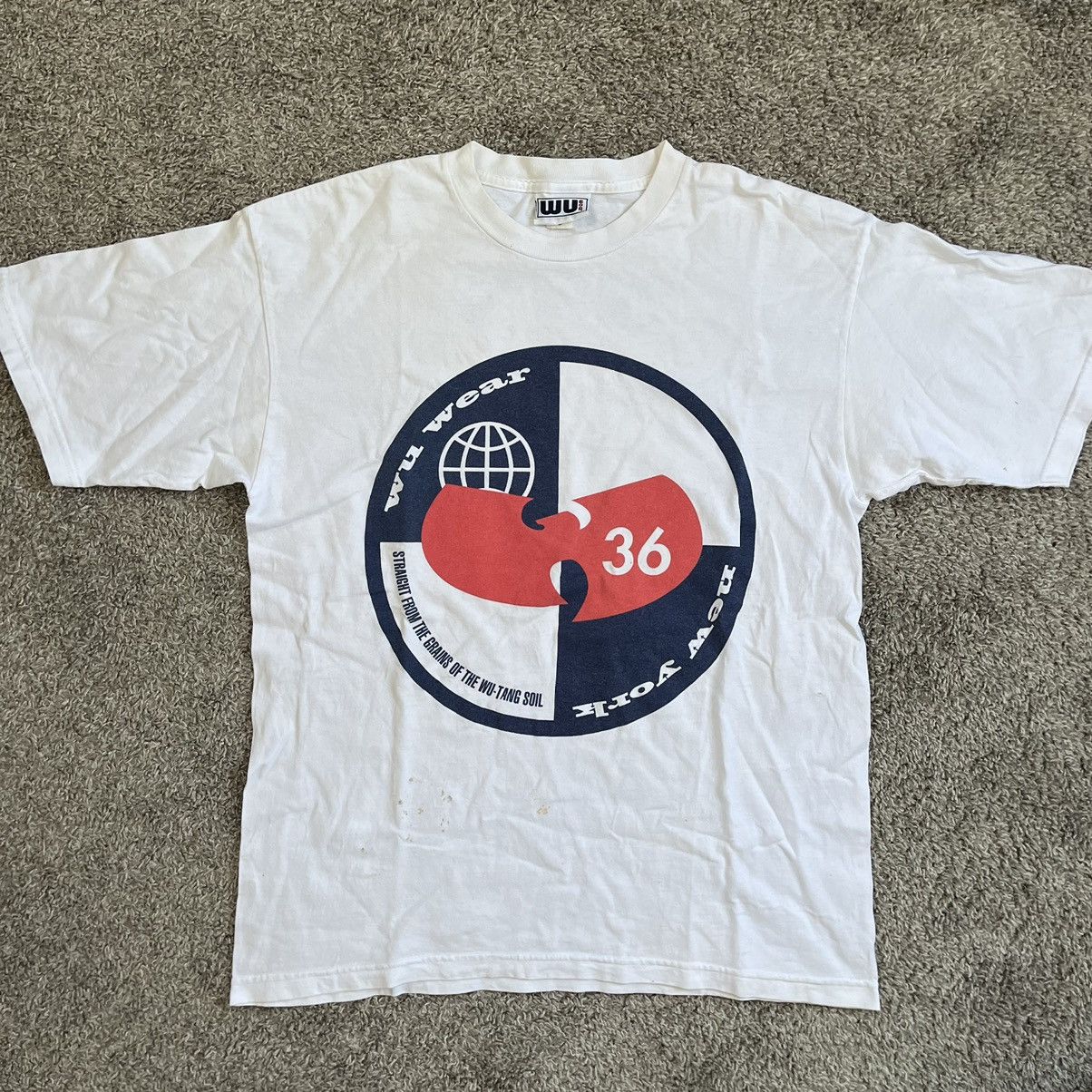 🔴Wu-Wear Shirt Size Medium Large Wu-Tang Rare 90'd Vintage