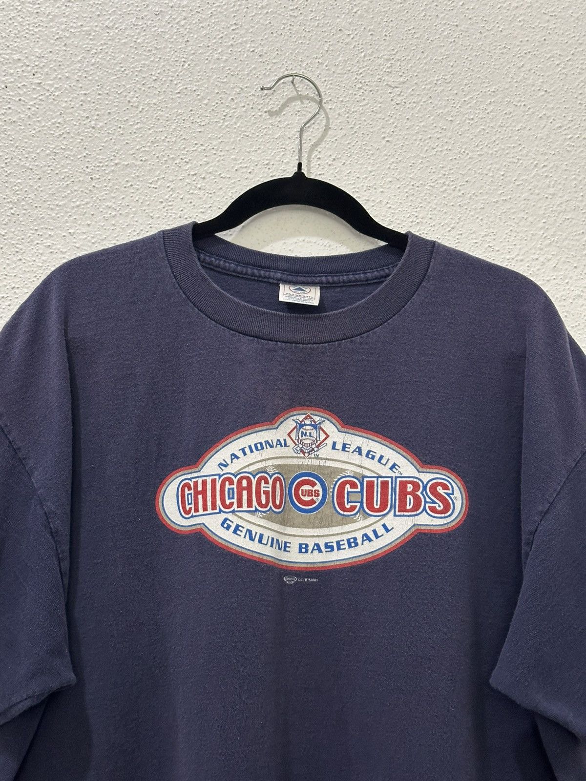 MLB Vintage 2001 Chicago Cubs National League MLB T-shirt XL Size US XL / EU 56 / 4 - 2 Thumbnail