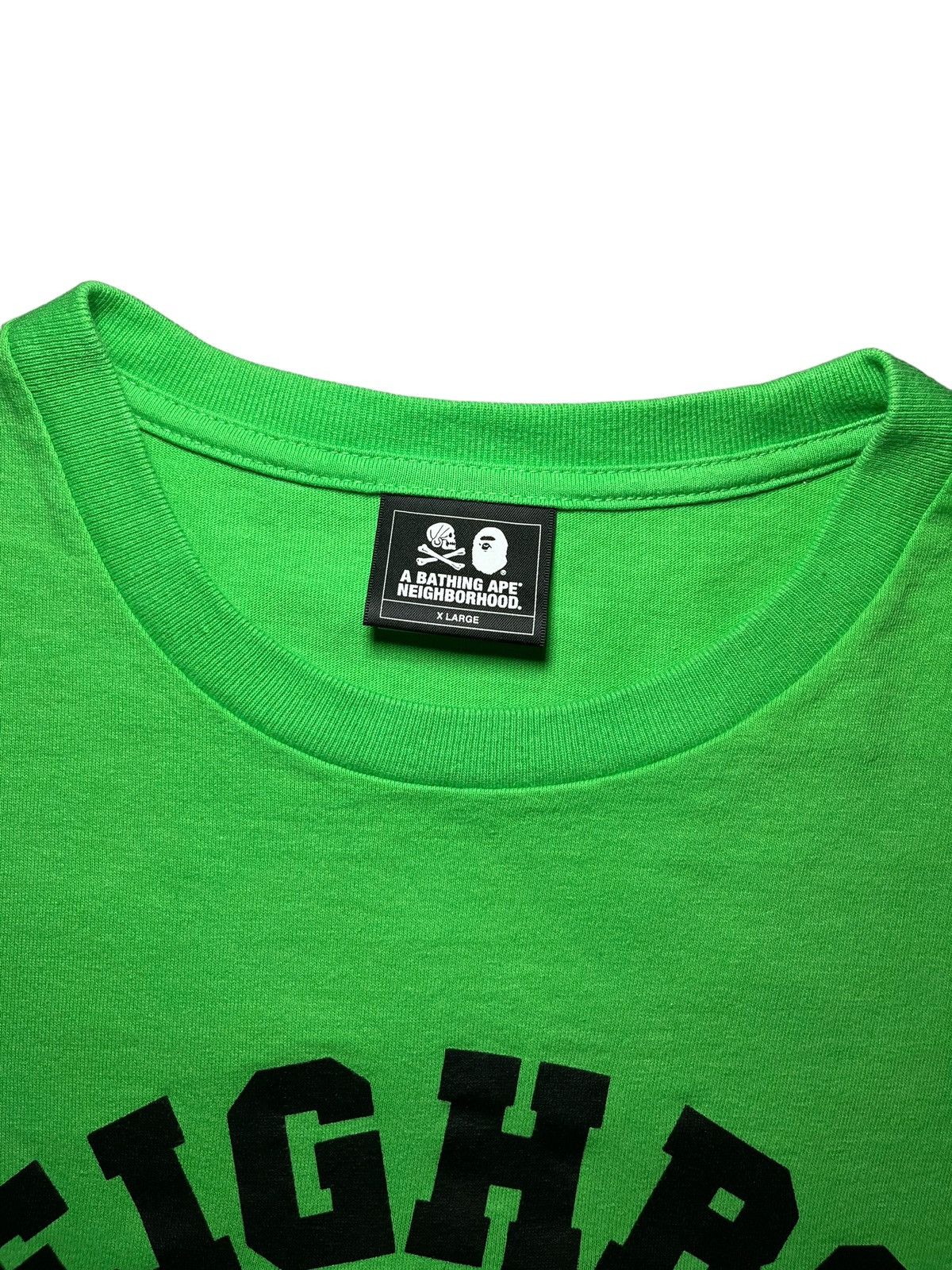 Bape × Neighborhood Bape x Neighborhood College Tee Size US XL / EU 56 / 4 - 3 Thumbnail