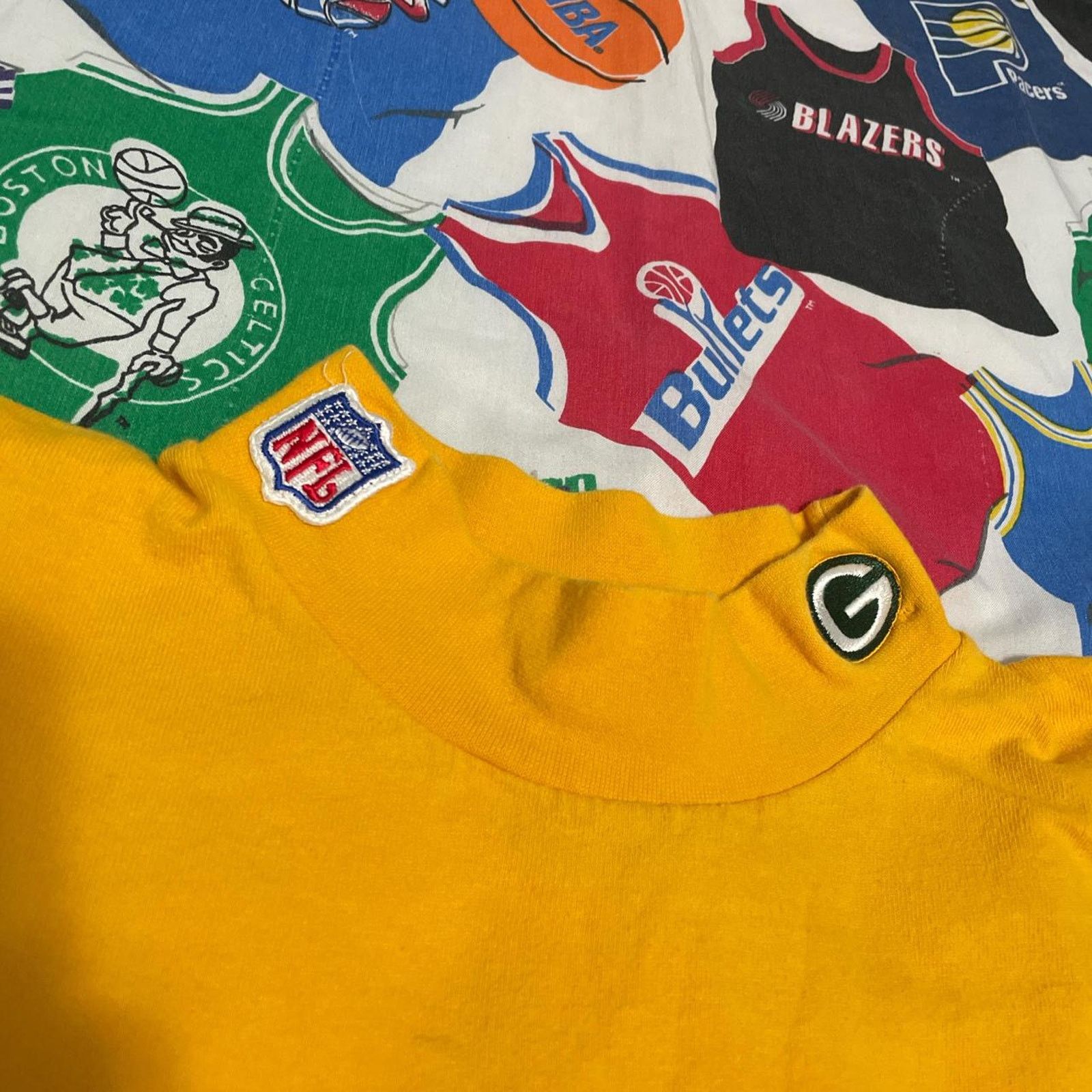 NFL × Vintage Vintage 90s NFL Green Bay Packers Super Bowl Football LS Tee Size US L / EU 52-54 / 3 - 3 Thumbnail