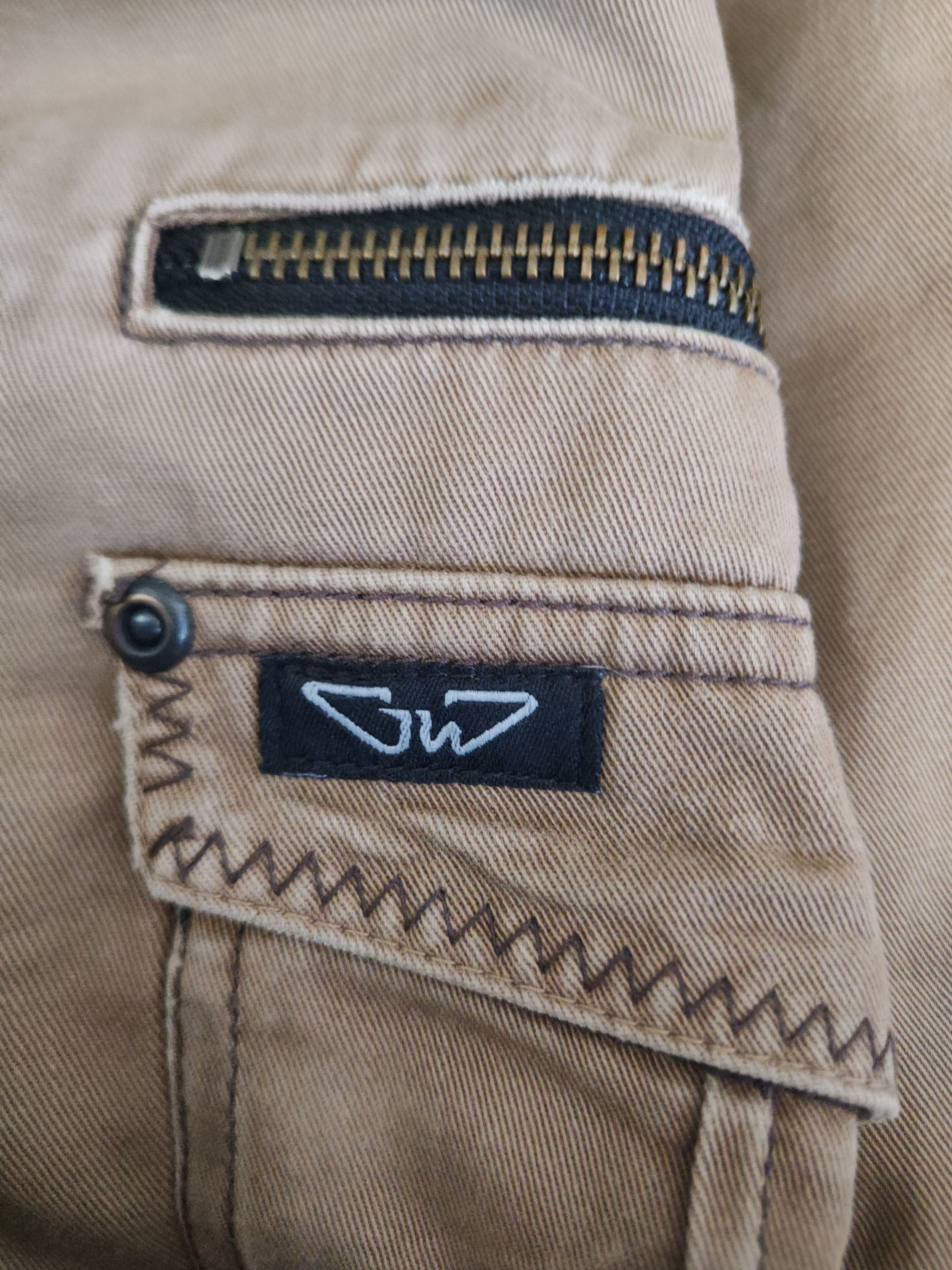 Japanese Brand DL GW Beige Multipocket Cargo Pants #46-256T Size US 32 / EU 48 - 12 Thumbnail