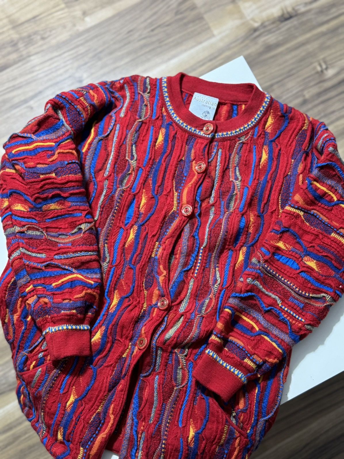 Coogi Coogi Australia 3D Wool Cardigan Size US M / EU 48-50 / 2 - 1 Thumbnail