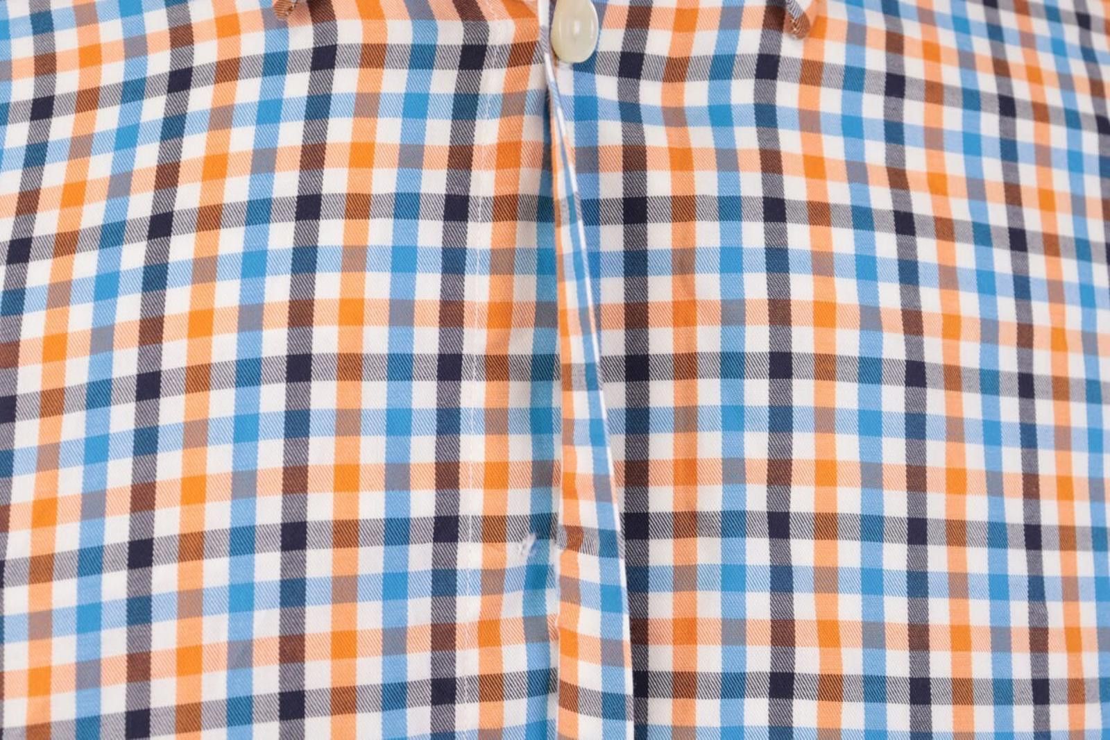 Eton Eton Contemporary Multicolor Check Shirt Size 38 / 15 Size US M / EU 48-50 / 2 - 5 Thumbnail
