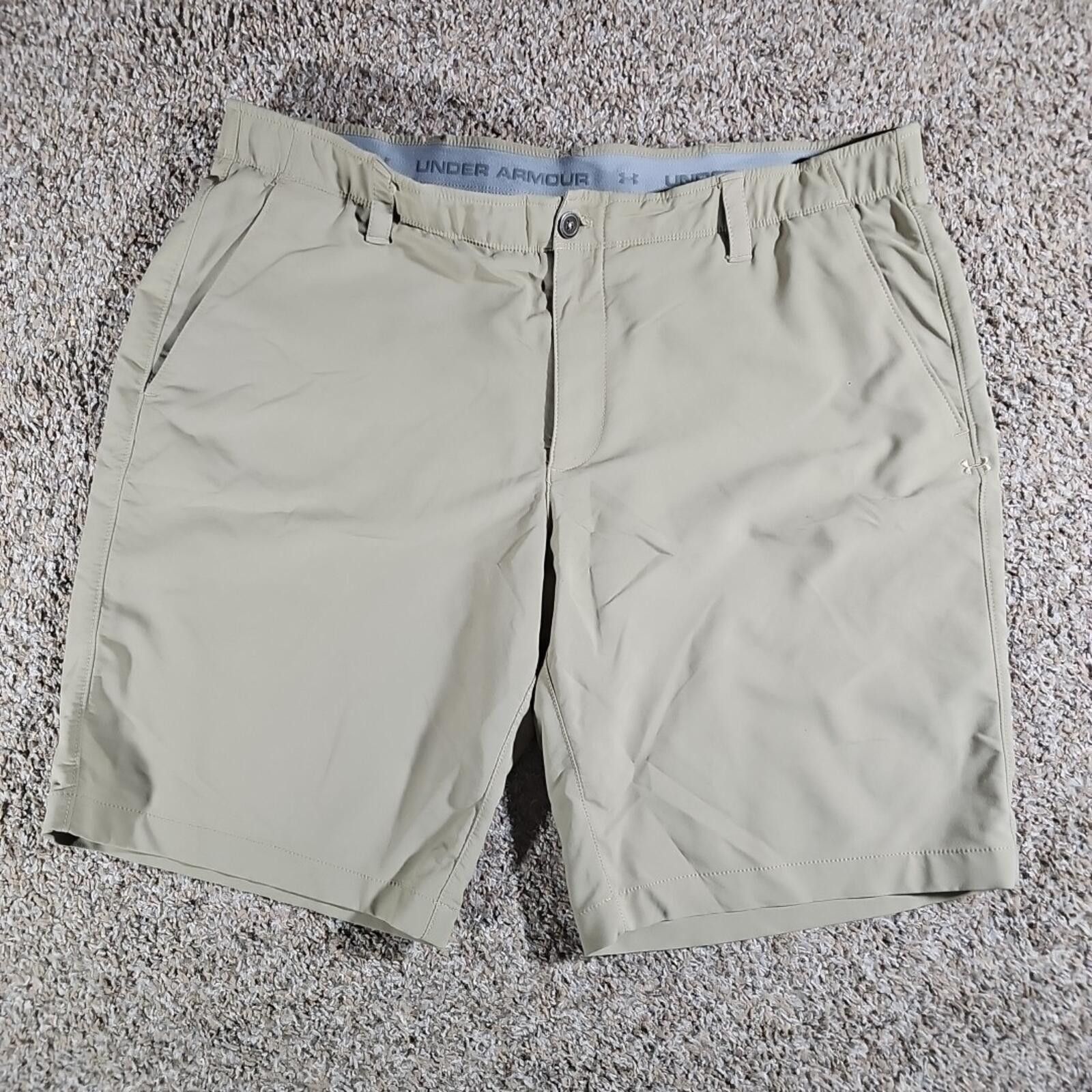 Under Armour Under Armour Sz 42 Khaki Golf Shorts Size US 42 / EU 58 - 1 Thumbnail