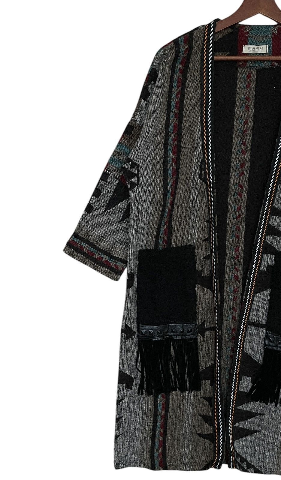 Japanese Brand × Vintage Vintage Japanese Brand Fashion Navajo Kimono 1990s Size US M / EU 48-50 / 2 - 5 Thumbnail