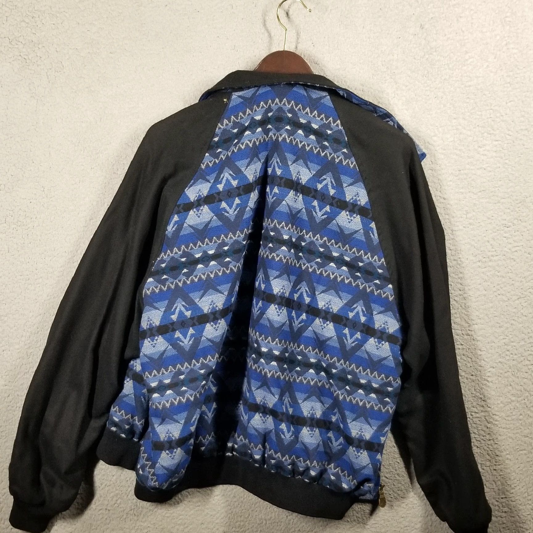 Pendleton VINTAGE Pendleton Jacket Western Wear Aztec / Native Geometric Blue XL Mens Size US XXL / EU 58 / 5 - 2 Thumbnail