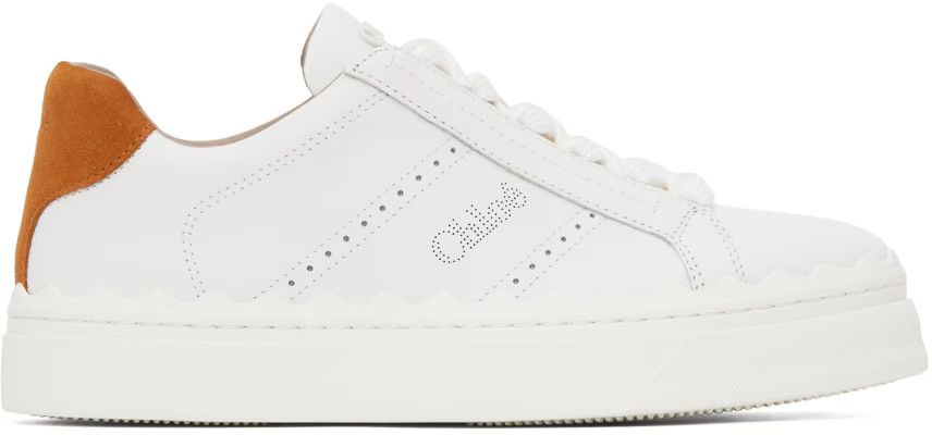 Chloe o1loc1c1024 Lauren Sneakers in Safari Brown Size US 6 / IT 36 - 1 Thumbnail