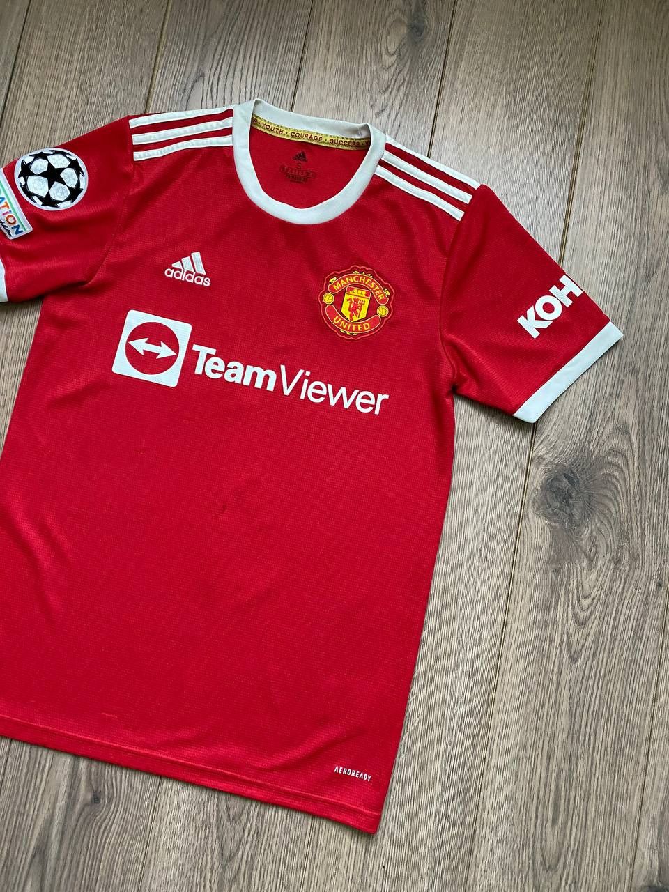 Adidas Adidas Manchester United #7 Ronaldo 21/22 Home Jersey Size S Size US S / EU 44-46 / 1 - 3 Thumbnail