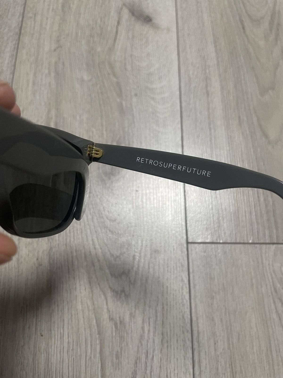 Retrosuperfuture Classic Gray-Green Sunglasses Size ONE SIZE - 7 Thumbnail