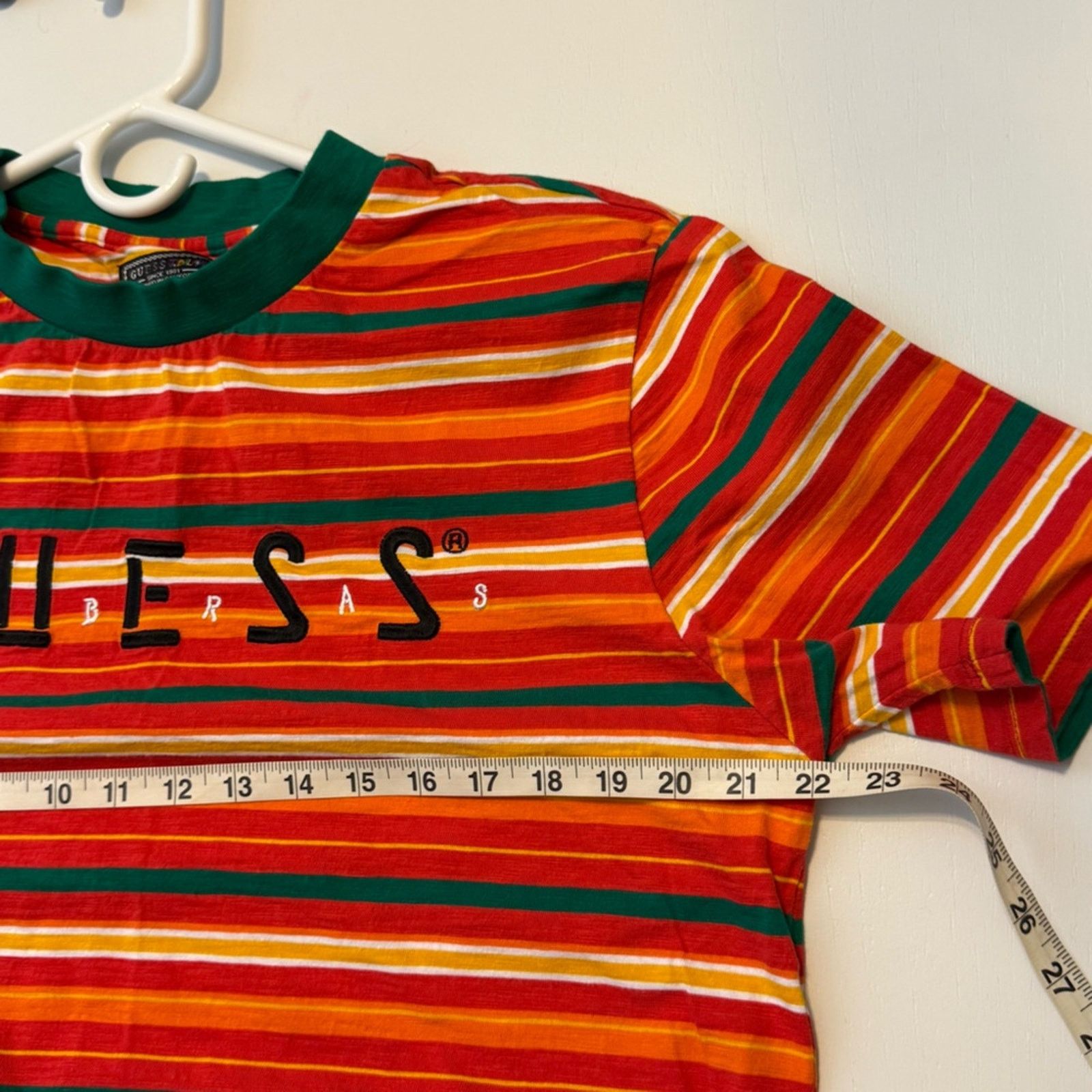 Guess Guess x J Balvin Vibras Tour Stripe Tee Size US M / EU 48-50 / 2 - 9 Thumbnail