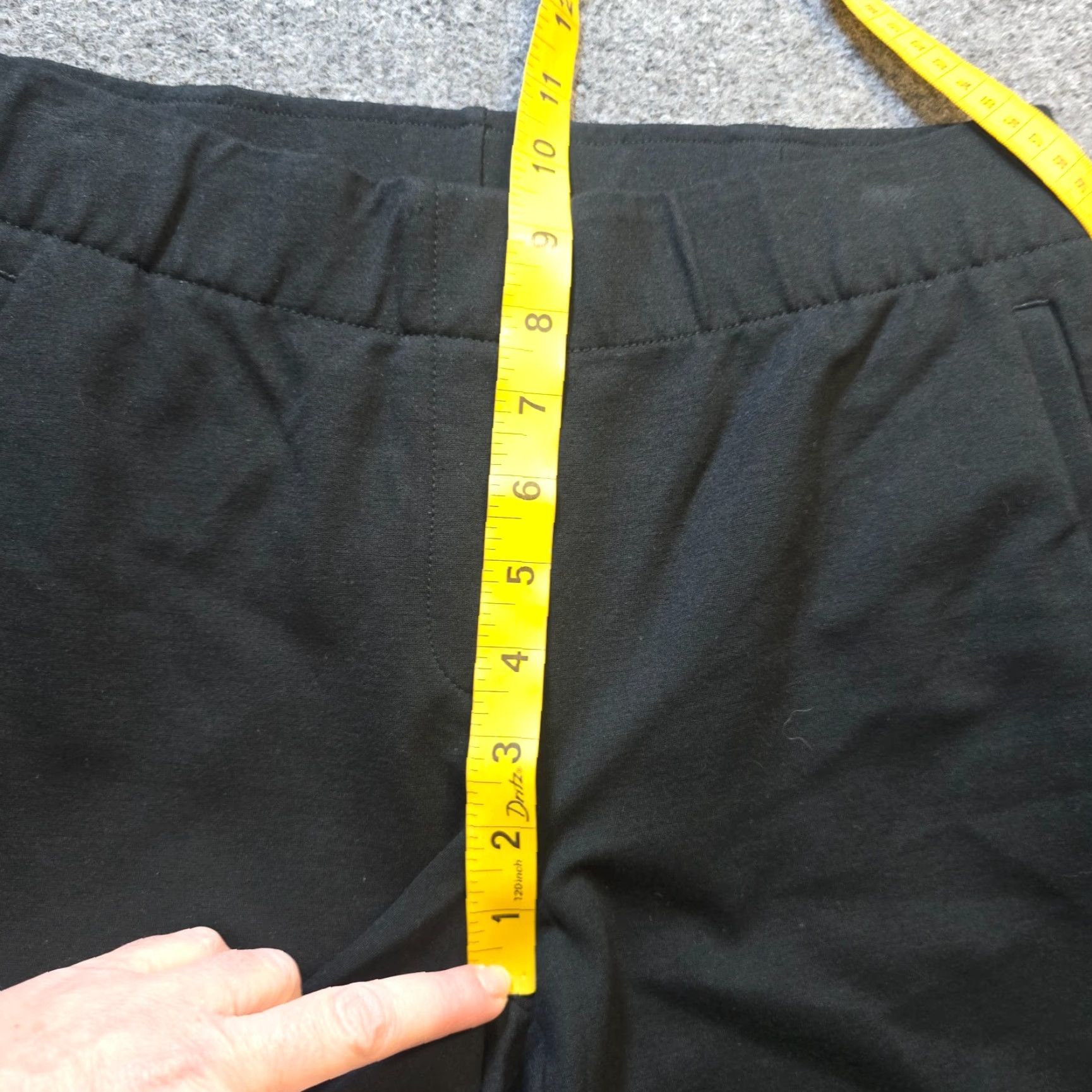 J. Jill J. Jill Pants Womens Small Black Ponte Slim Leg Capris? Size 28" / US 6 / IT 42 - 6 Thumbnail
