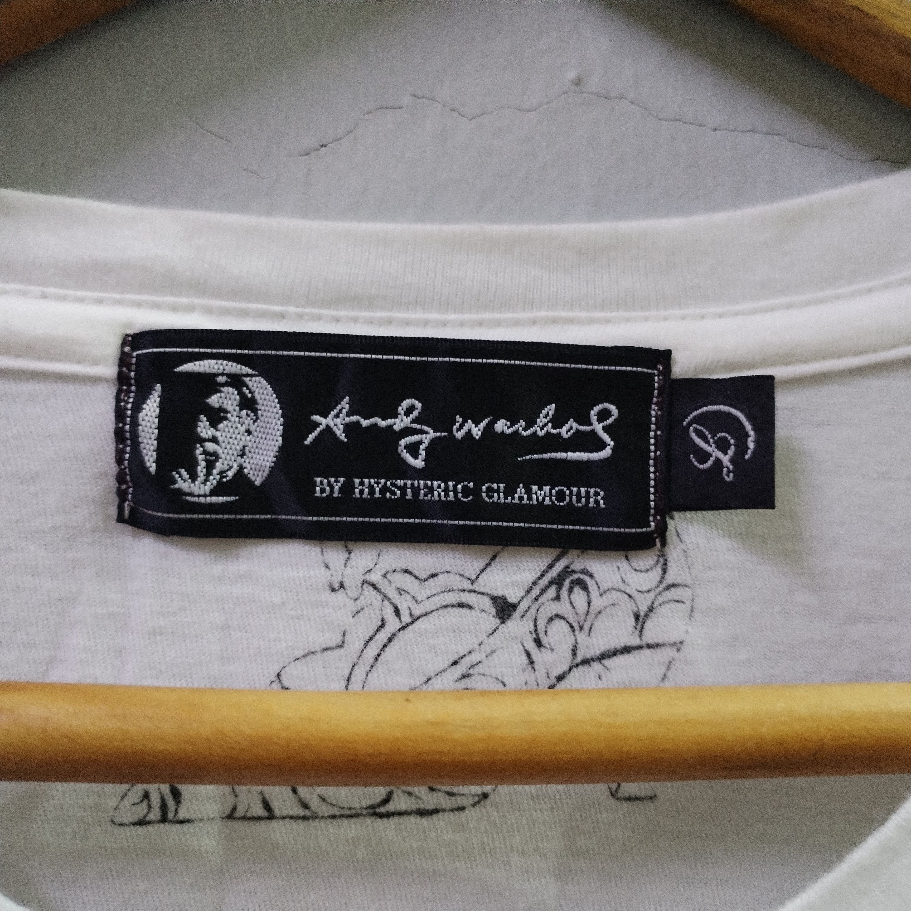 Hysteric Glamour VINTAGE HYSTERIC GLAMOUR X ANDY WARHOL VERY RARE Size US L / EU 52-54 / 3 - 5 Thumbnail