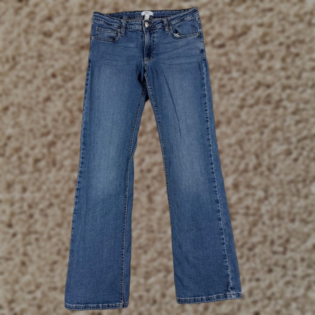 Forever 21 Forever 21 Blue Denim Jeans Women Bootcut Low Rise Cotton Blend Size 27 29x32 Size 27" / US 4 / IT 40 - 1 Thumbnail
