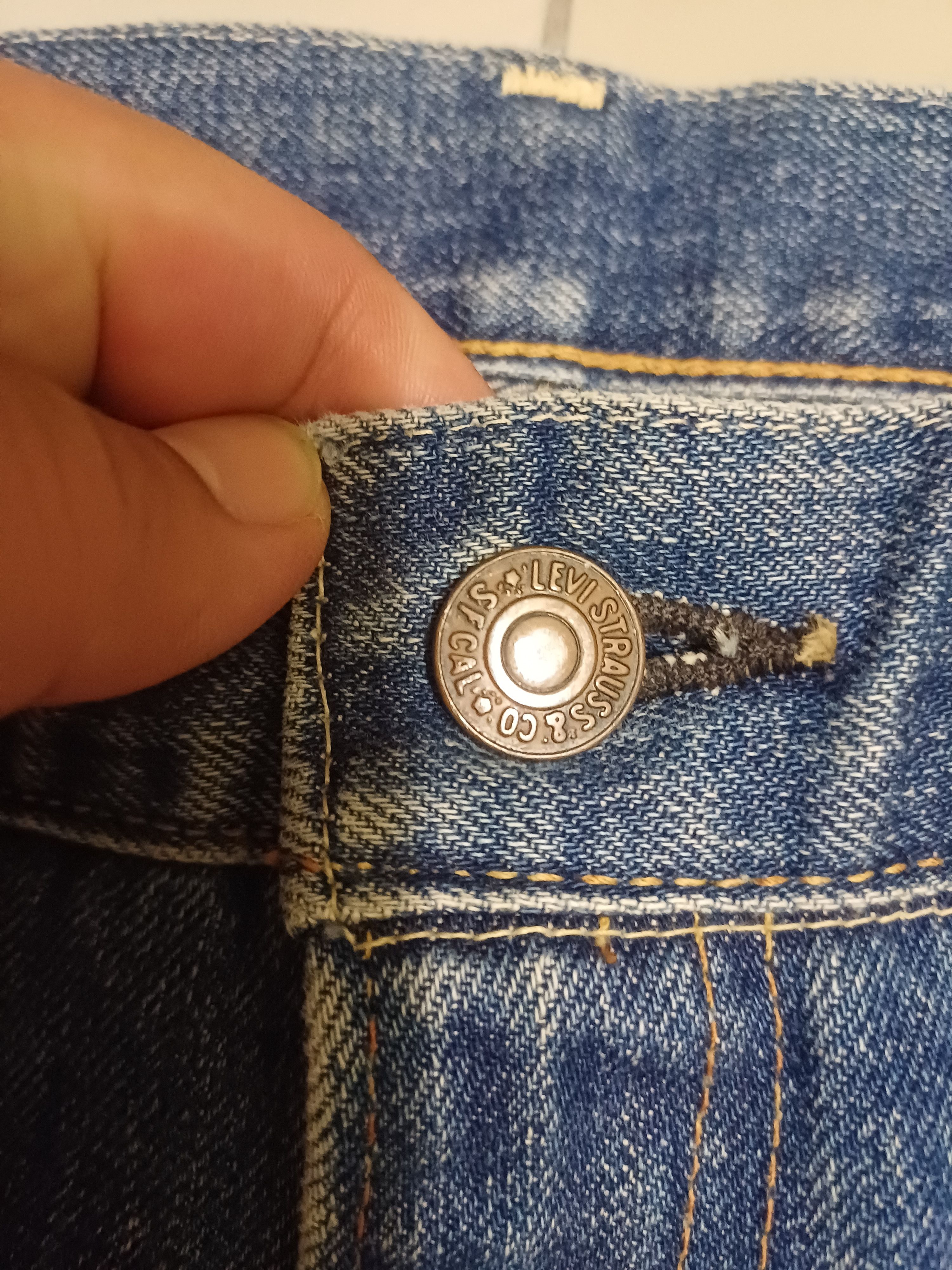Levi's Made & Crafted × Levi's Vintage Clothing Distressed selvedge jeans... LEVIS 505 Size US 32 / EU 48 - 9 Thumbnail